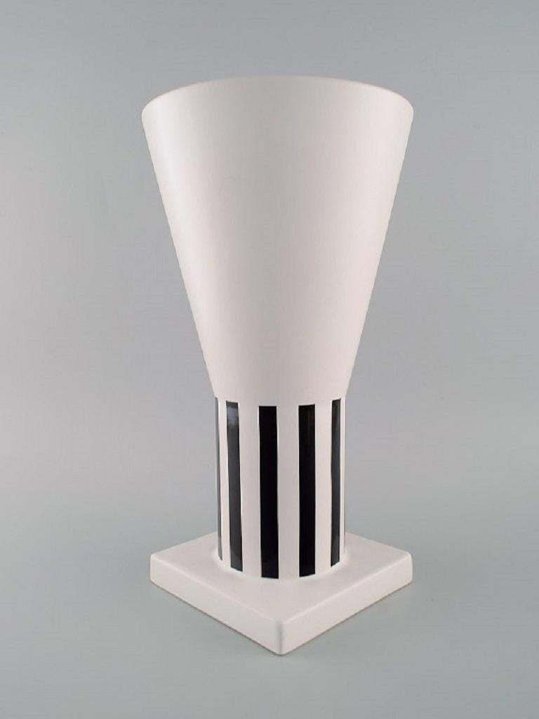 Le Dauphin, France, Large Vase In Glazed Ceramics, 1970s / 80s photo Home Decor