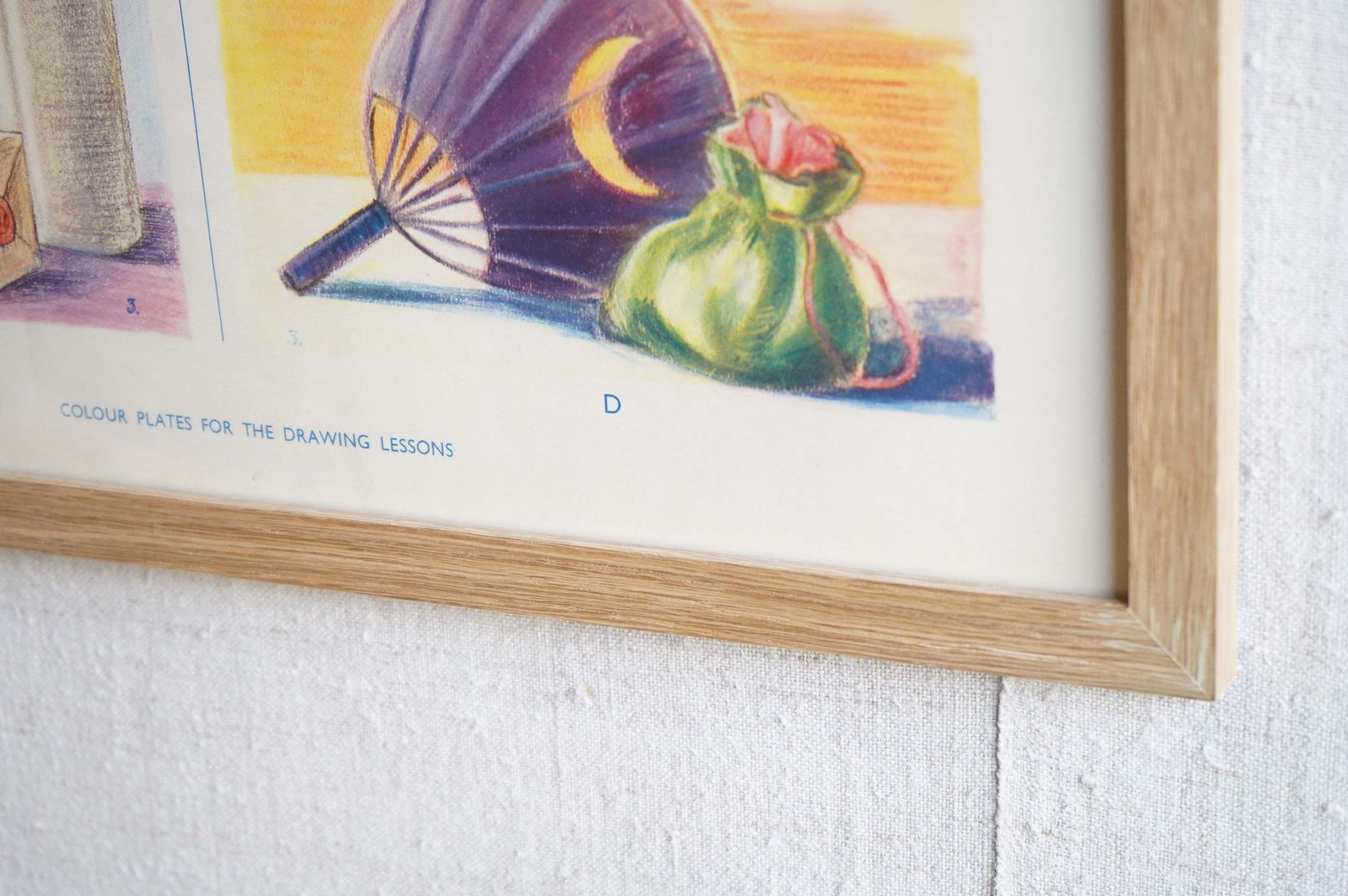 Framed Educational Print, Mid 20th Century photo 55.0