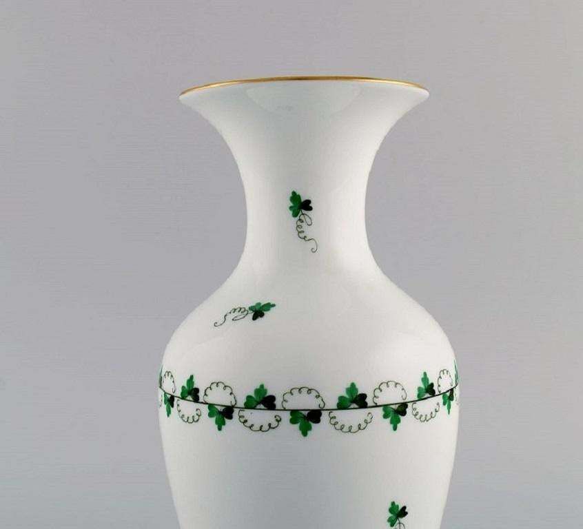 Herend Vase In Hand Painted Porcelain, Mid 20th Century photo Home Decor