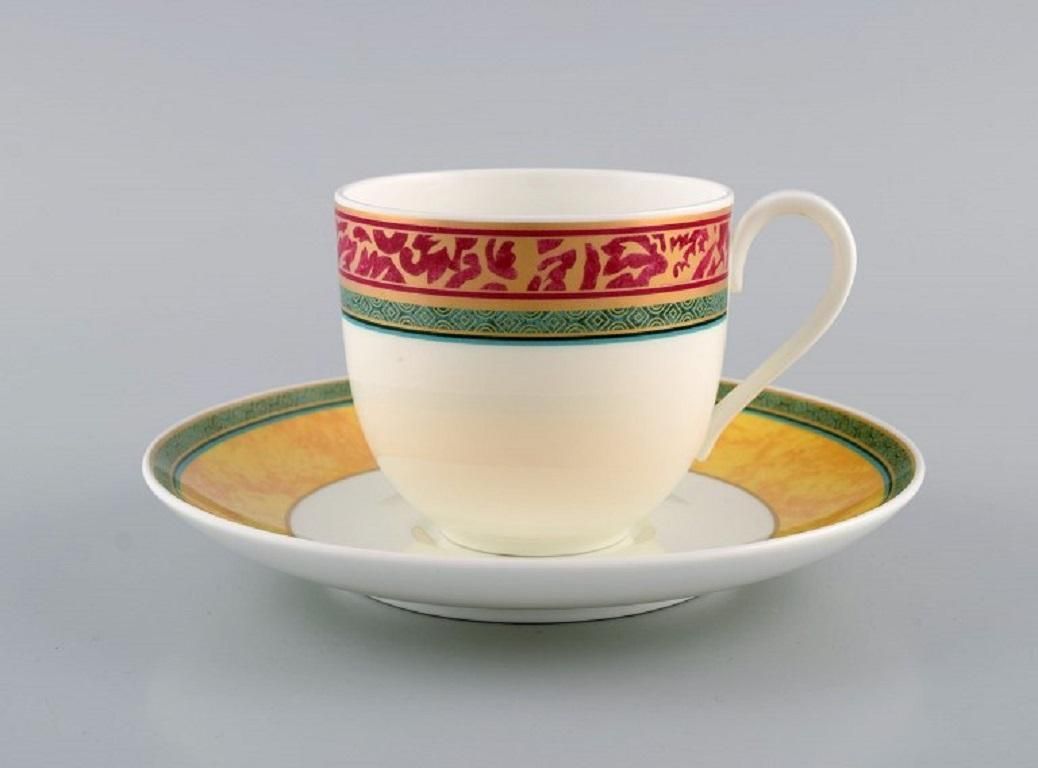 Paloma Picasso For Villeroy & Boch, 11 "My Way" Porcelain Coffee Cups & Saucers photo furniture