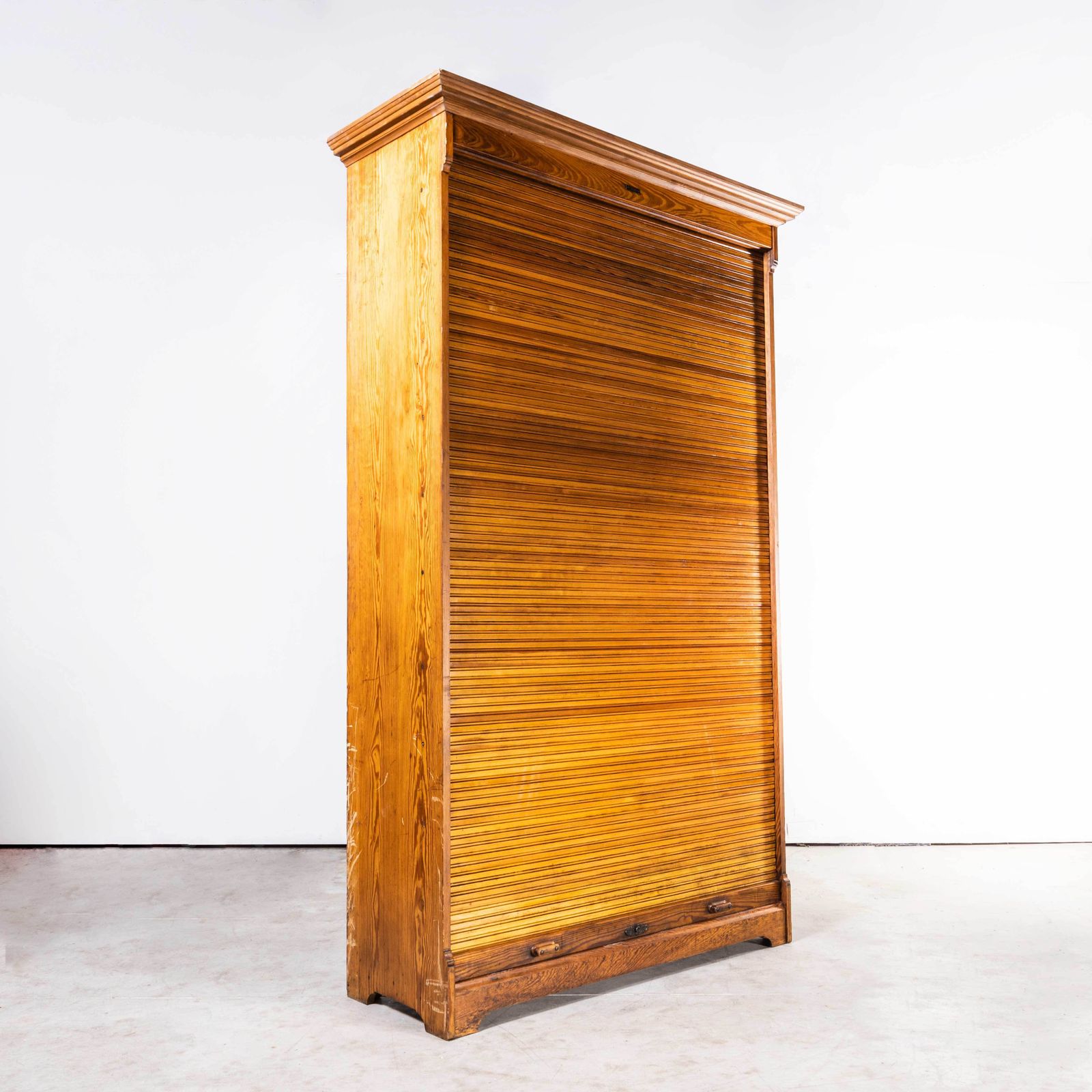 1940’s Stolzenberg Tambour Front Cabinet – Twenty Four Klappets