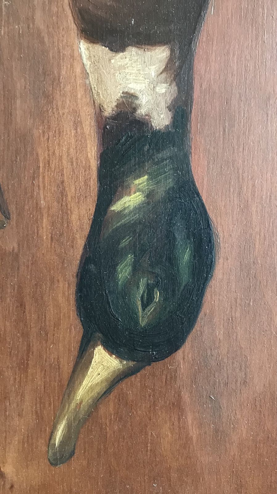 Hanging Game Oil Painting, Early 20th Century