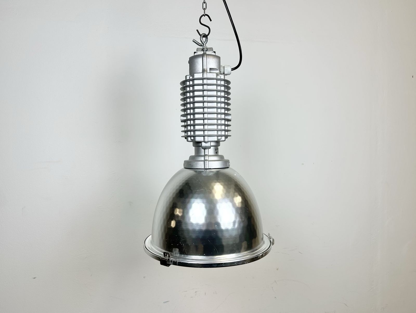photo furniture Industrial Pendant Lamp With Glass Cover By Charles Keller For Zumtobel, 1990s, 35x