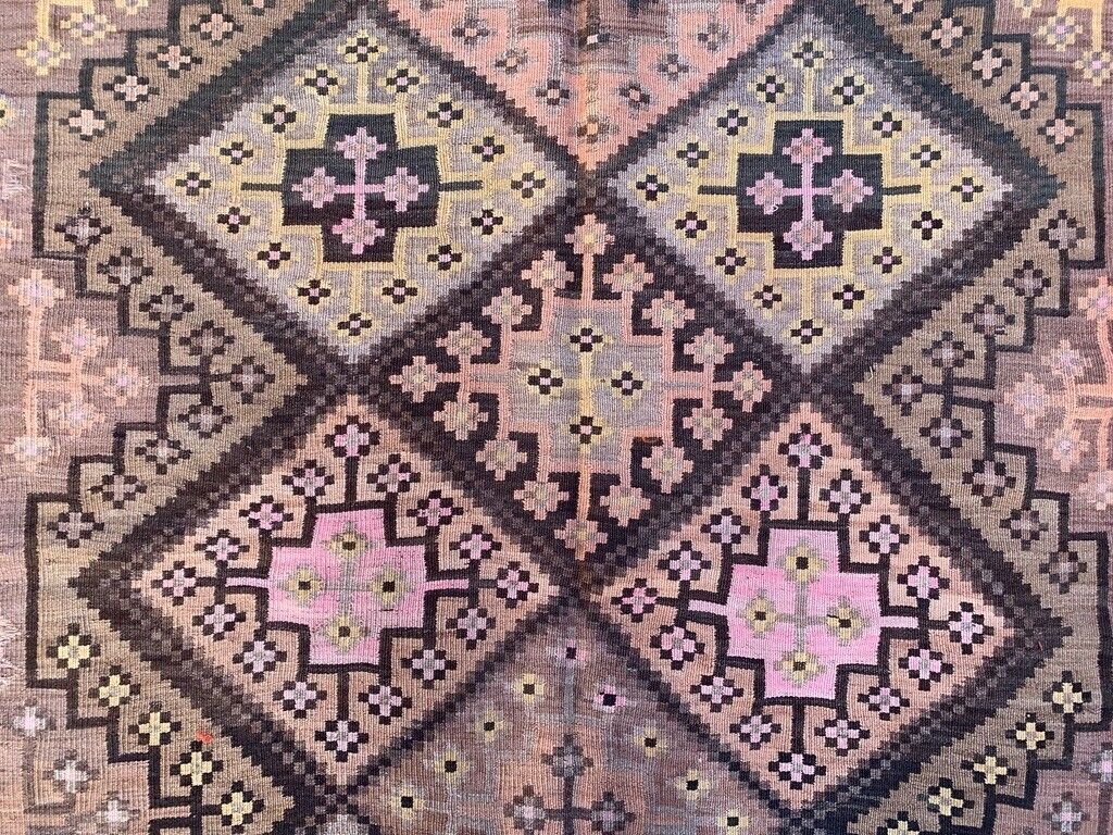 Large Vintage Turkish Kilim Rug Wool Kelim photo buy