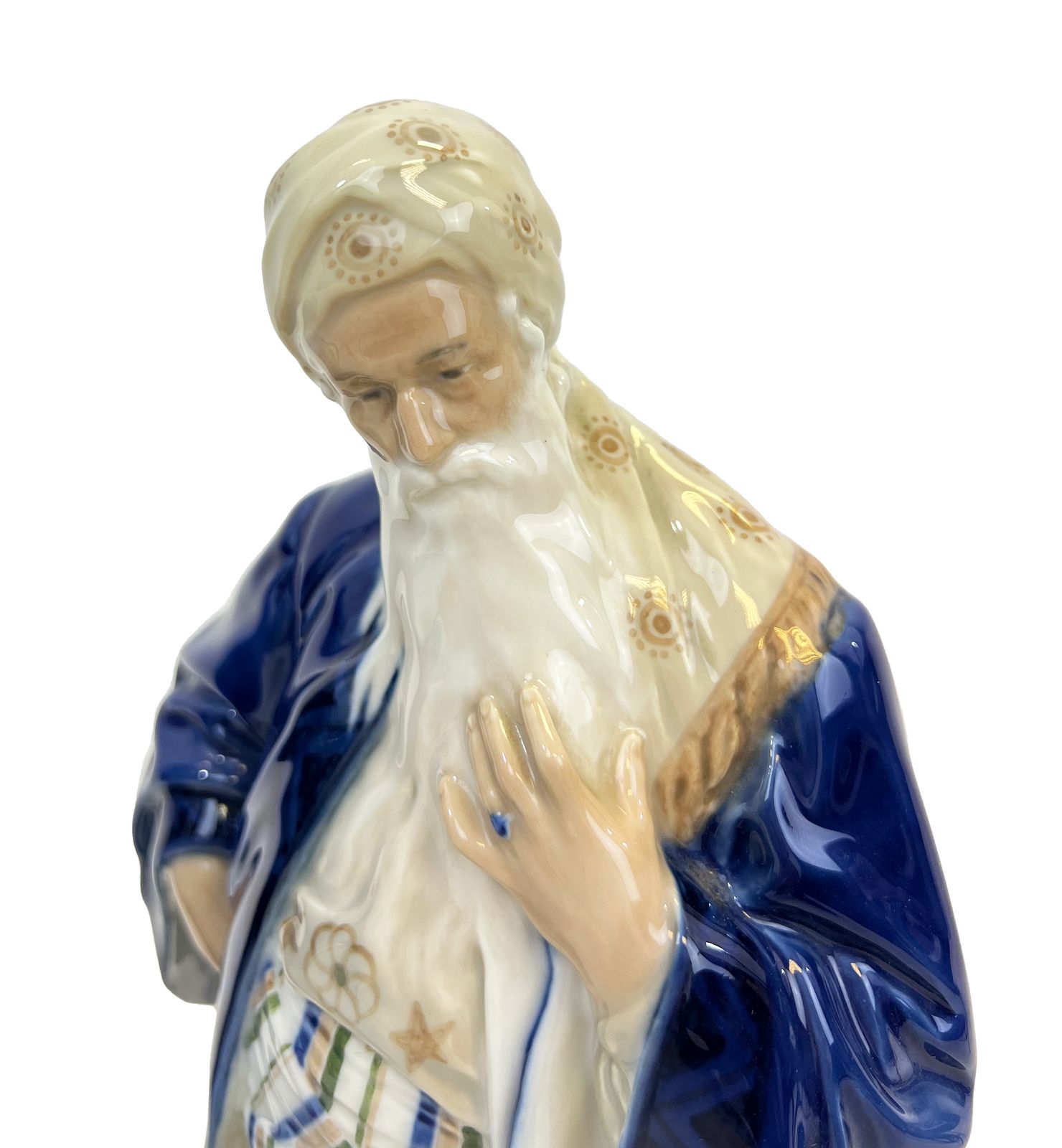 Two Royal Copenhagen Porcelain Figurine Of Nathan The Wise photo buy