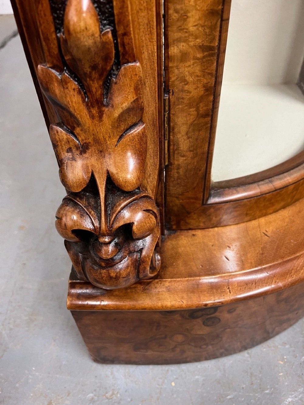 photo for sale Pair Of Exhibition Quality Burr Walnut Cabinets