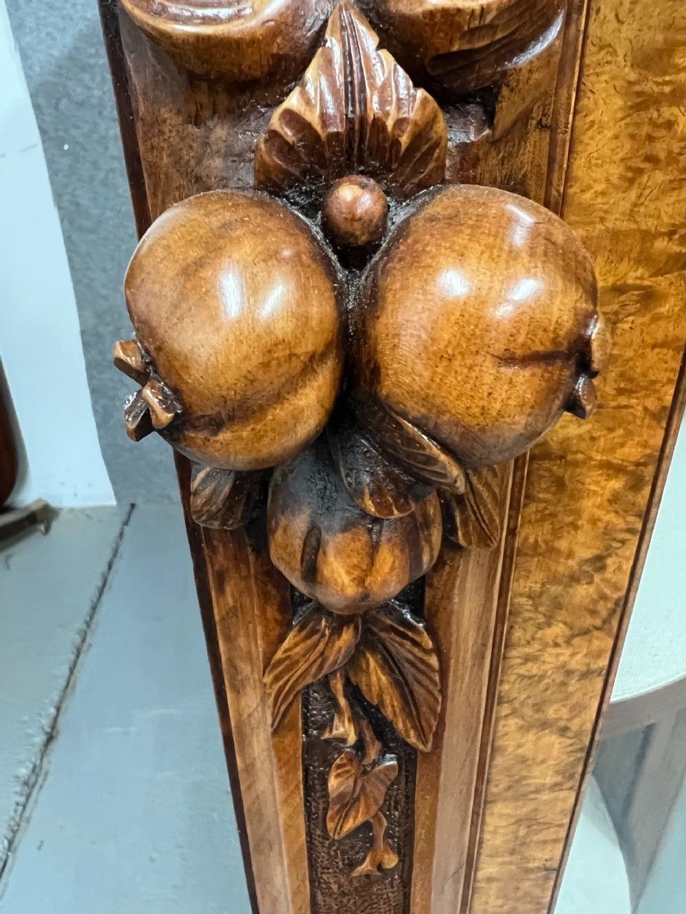7150.0 Pair Of Exhibition Quality Burr Walnut Cabinets photo