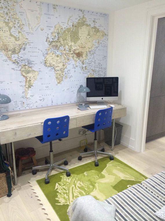 Dorothy White Washed Reclaimed Scaffolding Board Urban Industrial Chic Long Desk With Built In Storage Drawers And Galvanised Steel Legs photo 1765.0