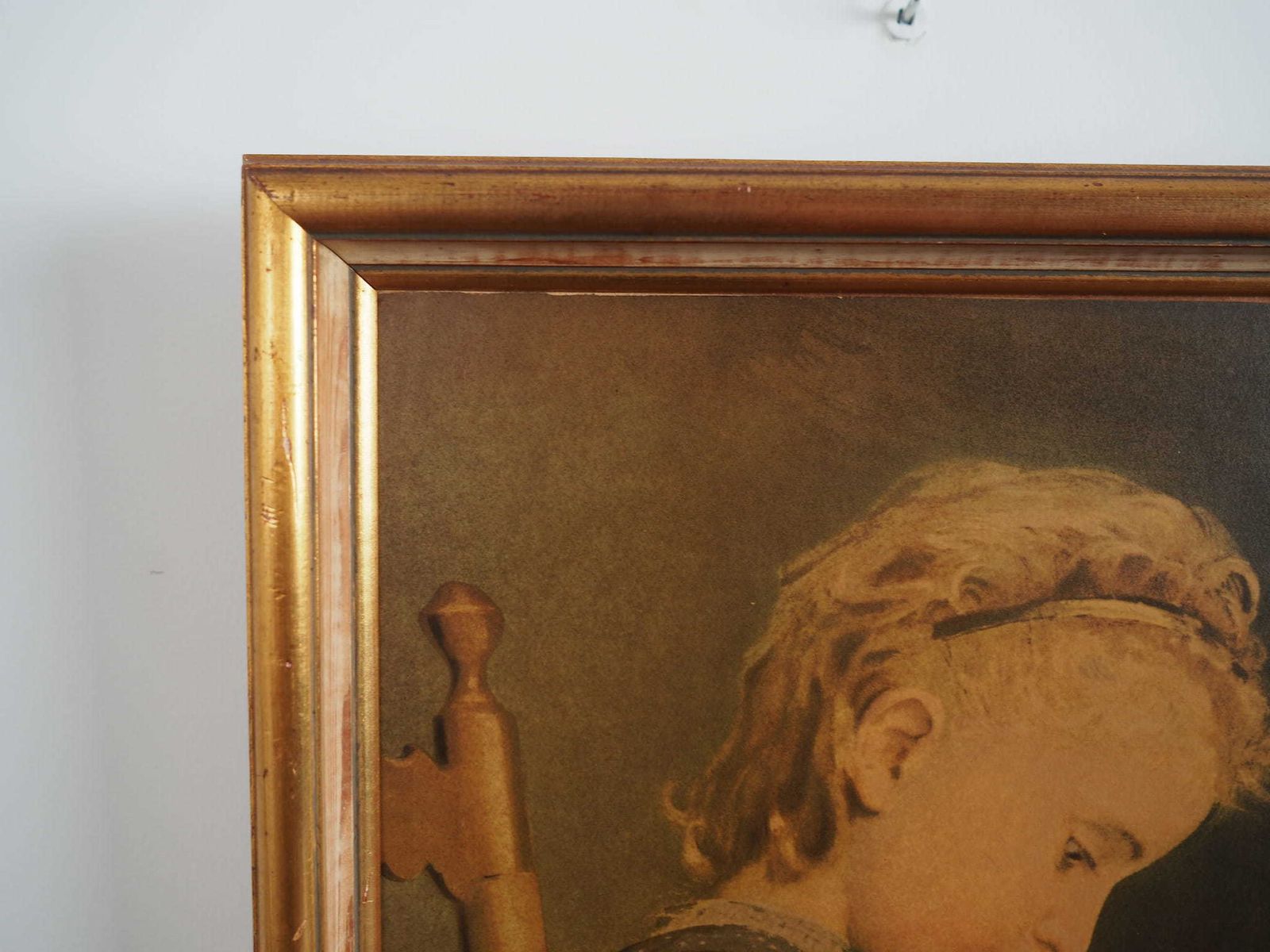 Schilderij „The Portrait Of The Girl", Scandinavian Design, 19e Eeuw, Door Albert Anker photo 409.0