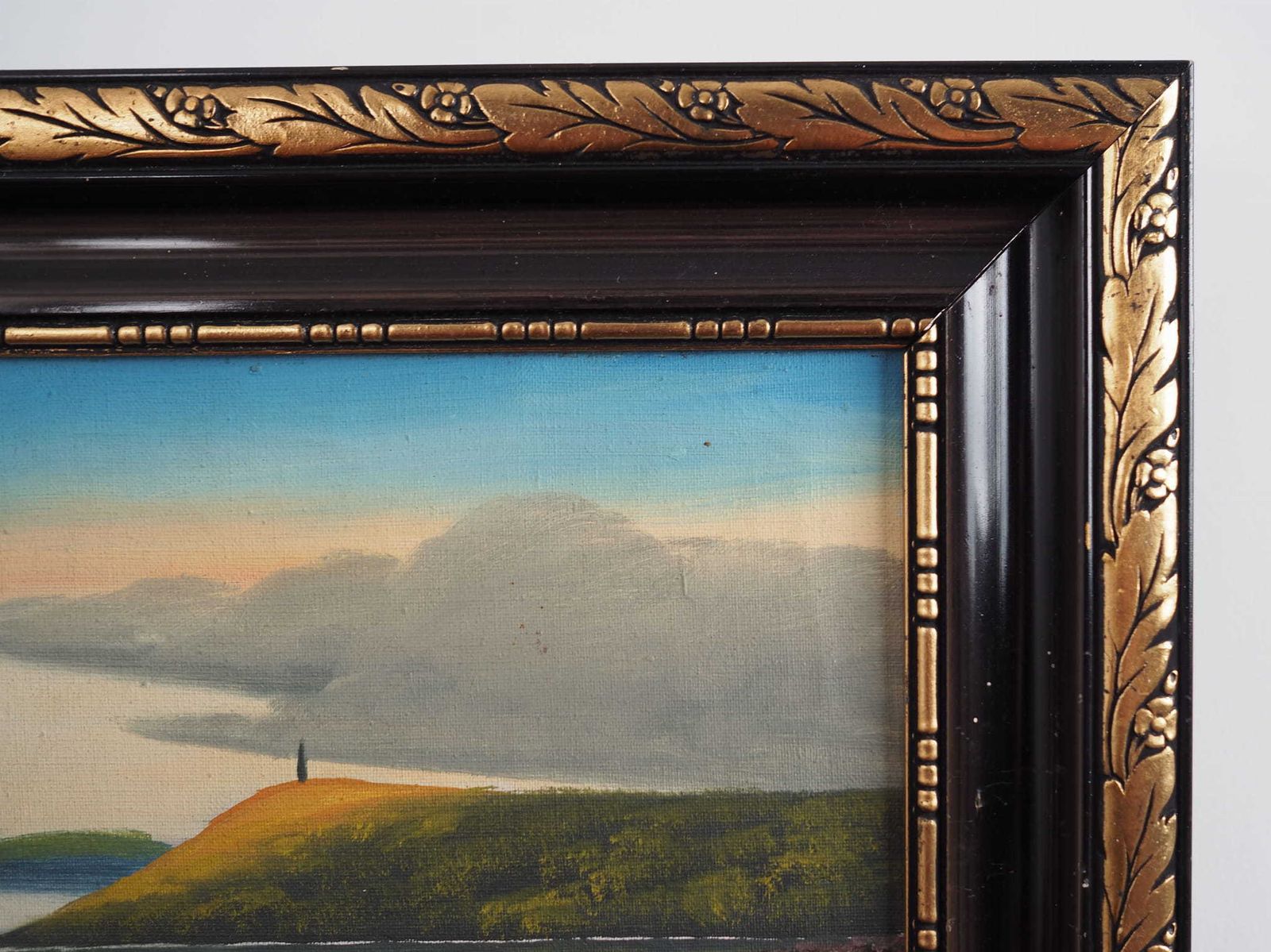 Painting „The Landscape With Hills”, Scandinavian Design, 1970s, By V. Kier photo buy