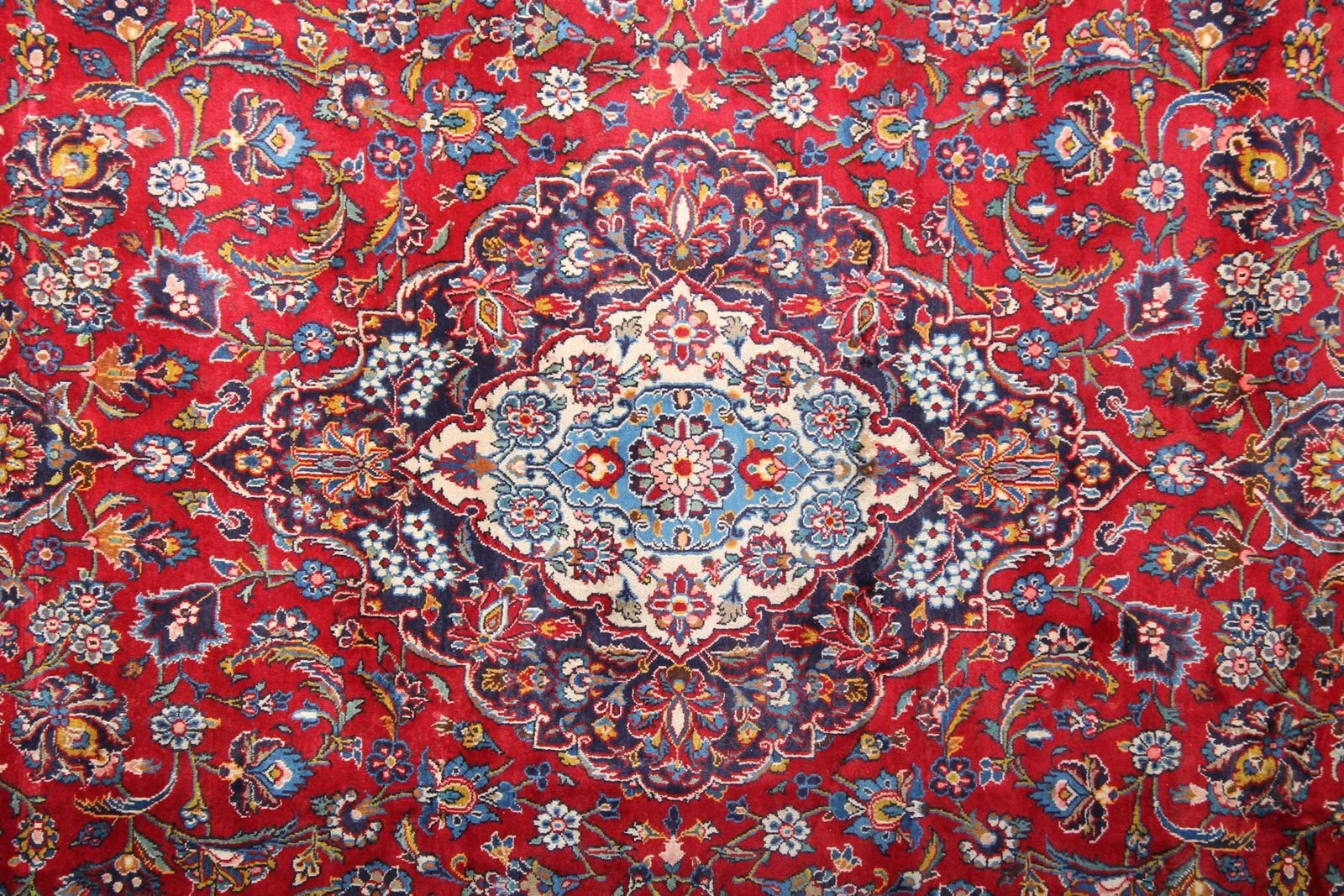 Handmade Traditional Red Rug, Oriental Medallion Carpet Area Rug 255x380cm photo furniture