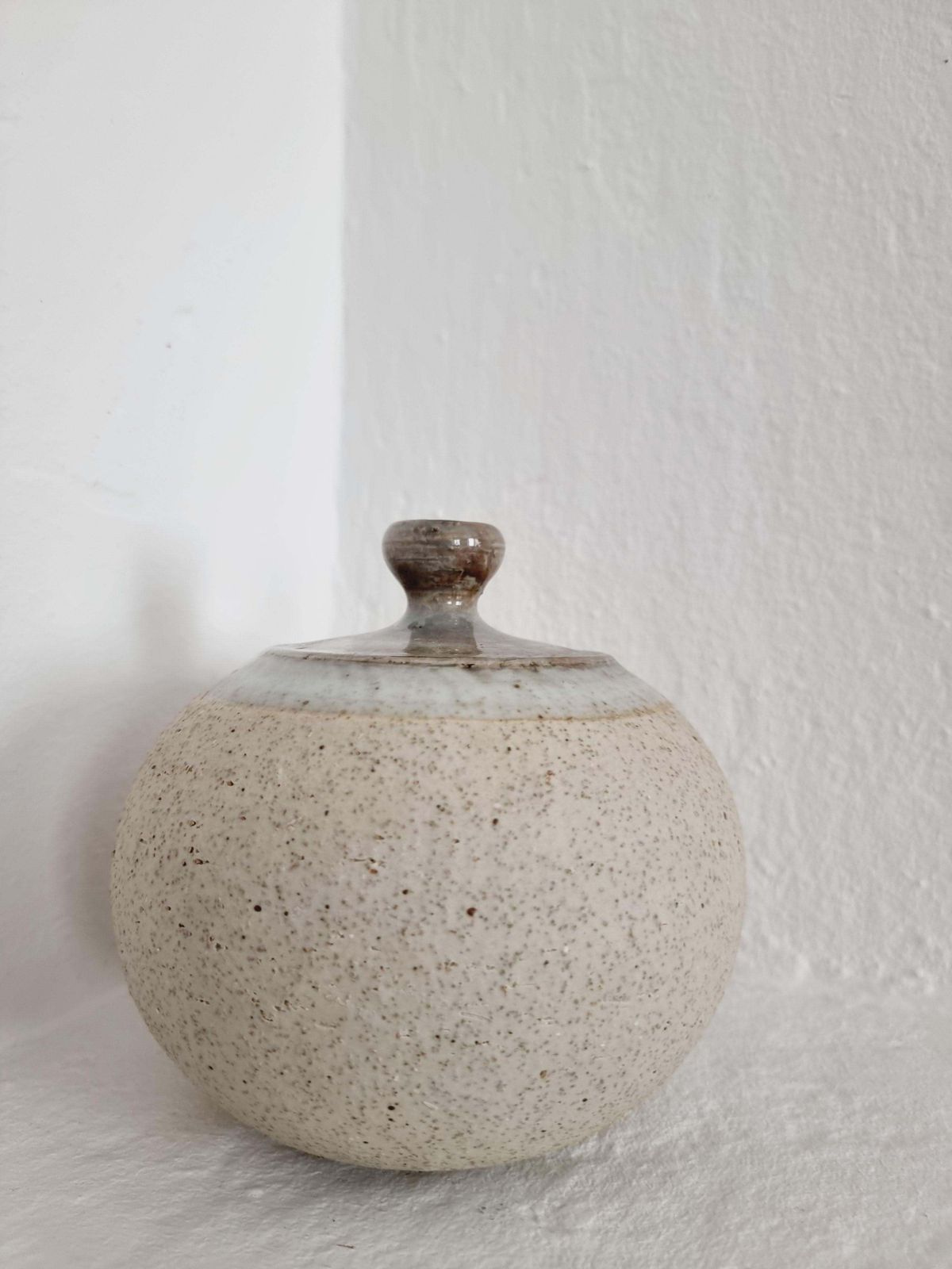 Rare Stoneware Vase By Sylvia Leuchovius For Rörstrand, 1960/70s photo Home Decor