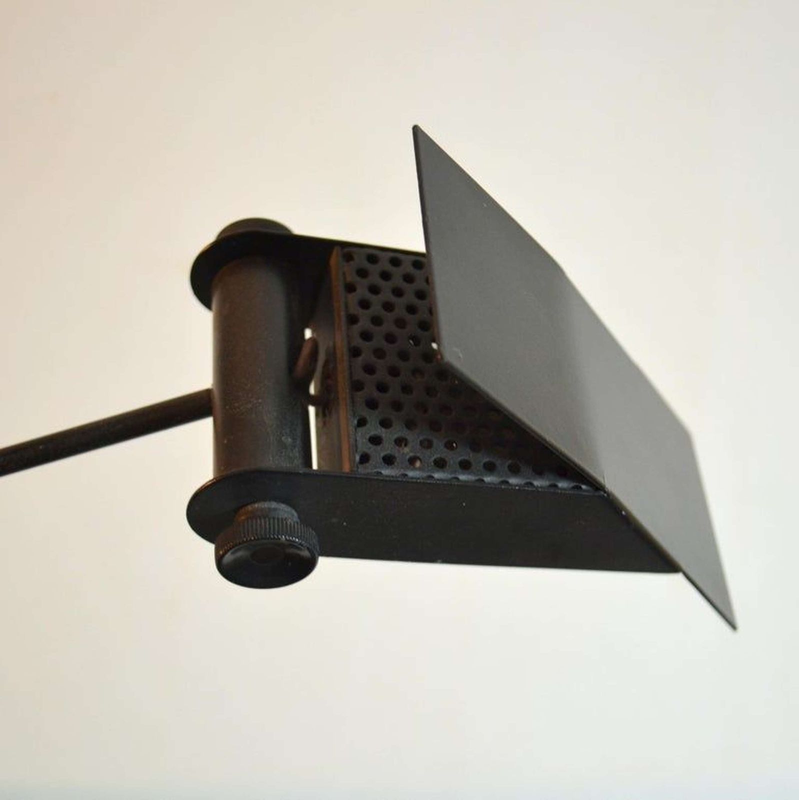 Minimalist Counterbalance Black Table Lamp Att. To Swiss Baltensweiter photo 2750.0