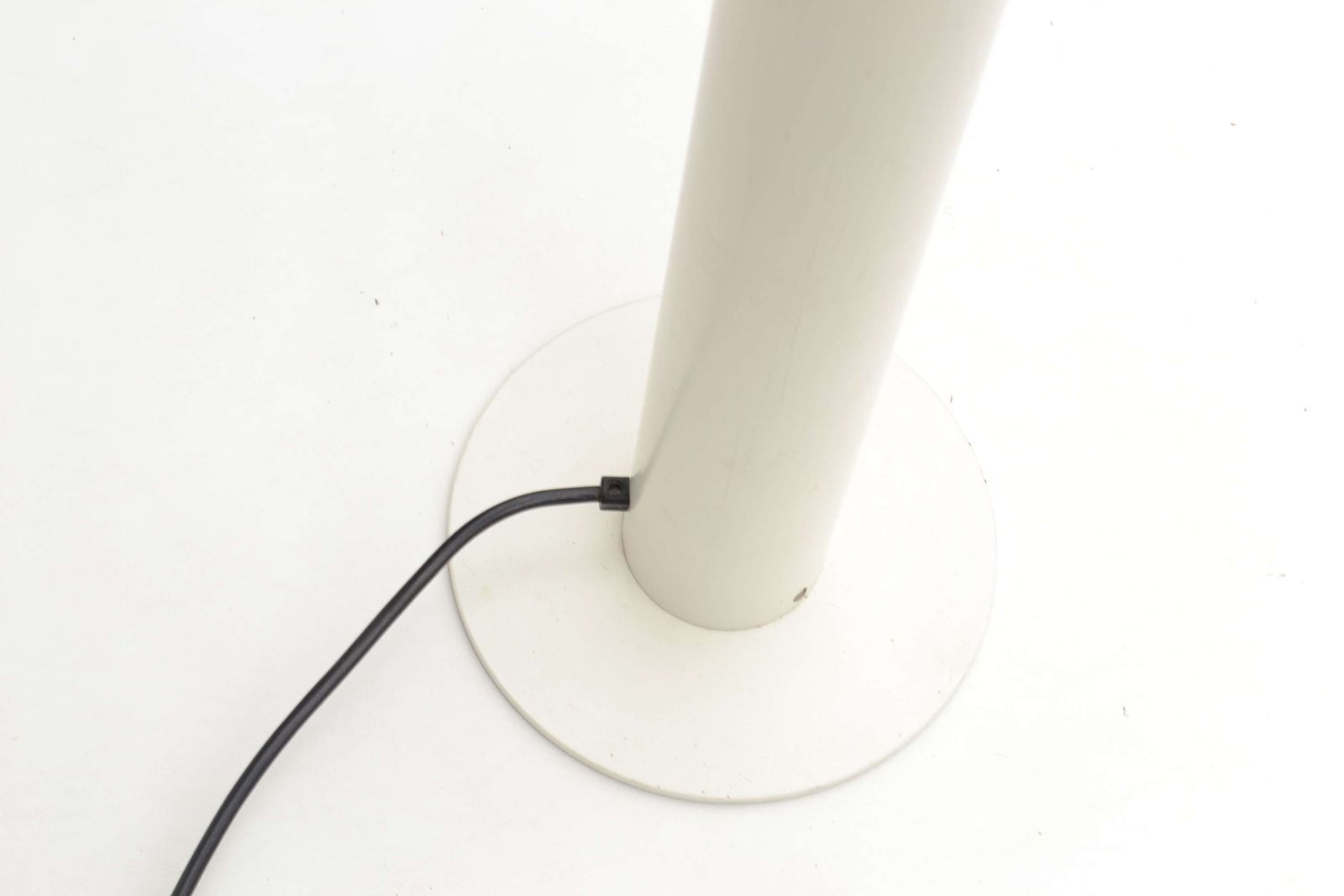 2950.0 Counterbalance White Floor Lamp Attributed To Swiss Baltensweiler photo
