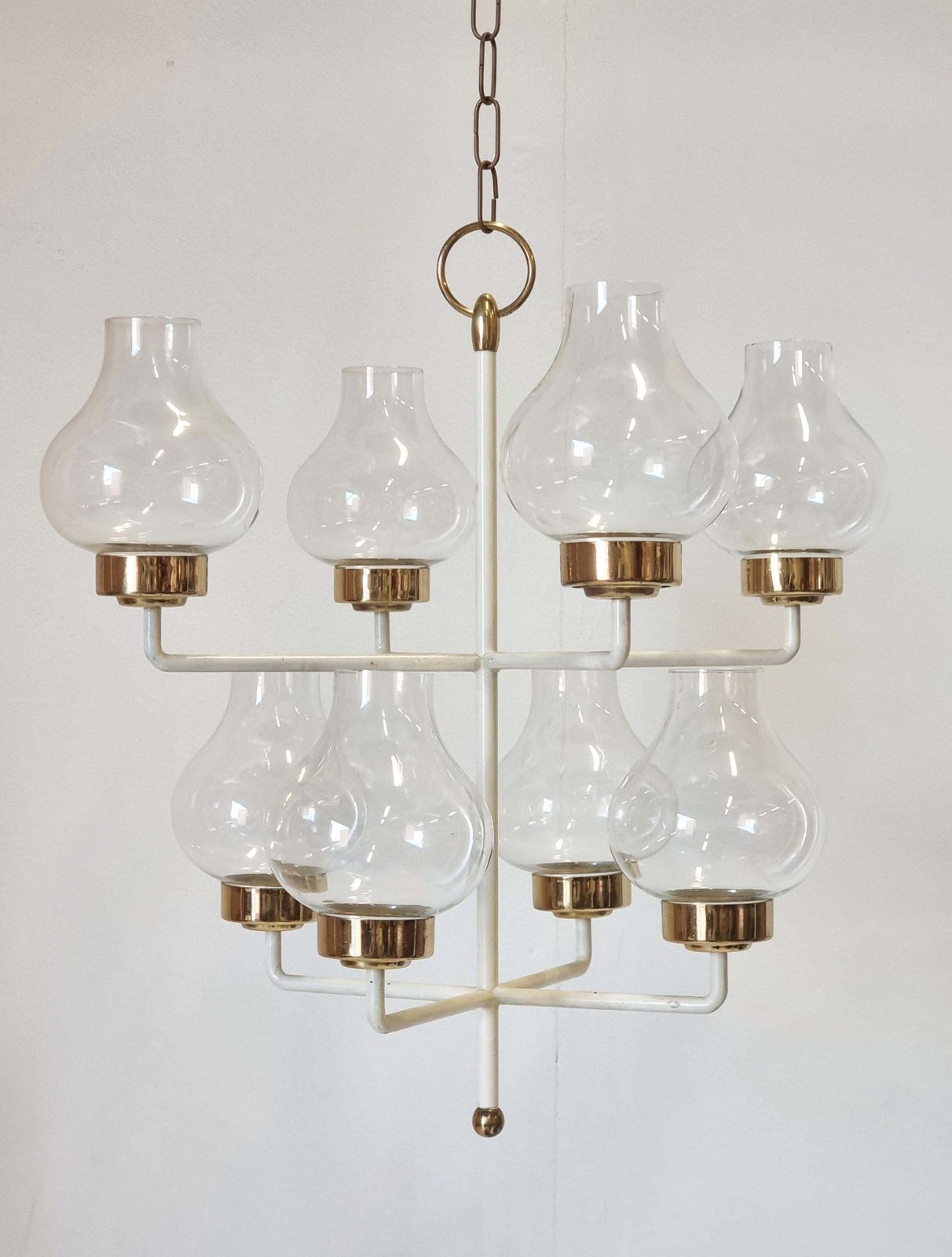 Hans Bergström, Candelabra "Ofir Octav" By Ateljé Lyktan, Scandinavian Modern photo Lighting
