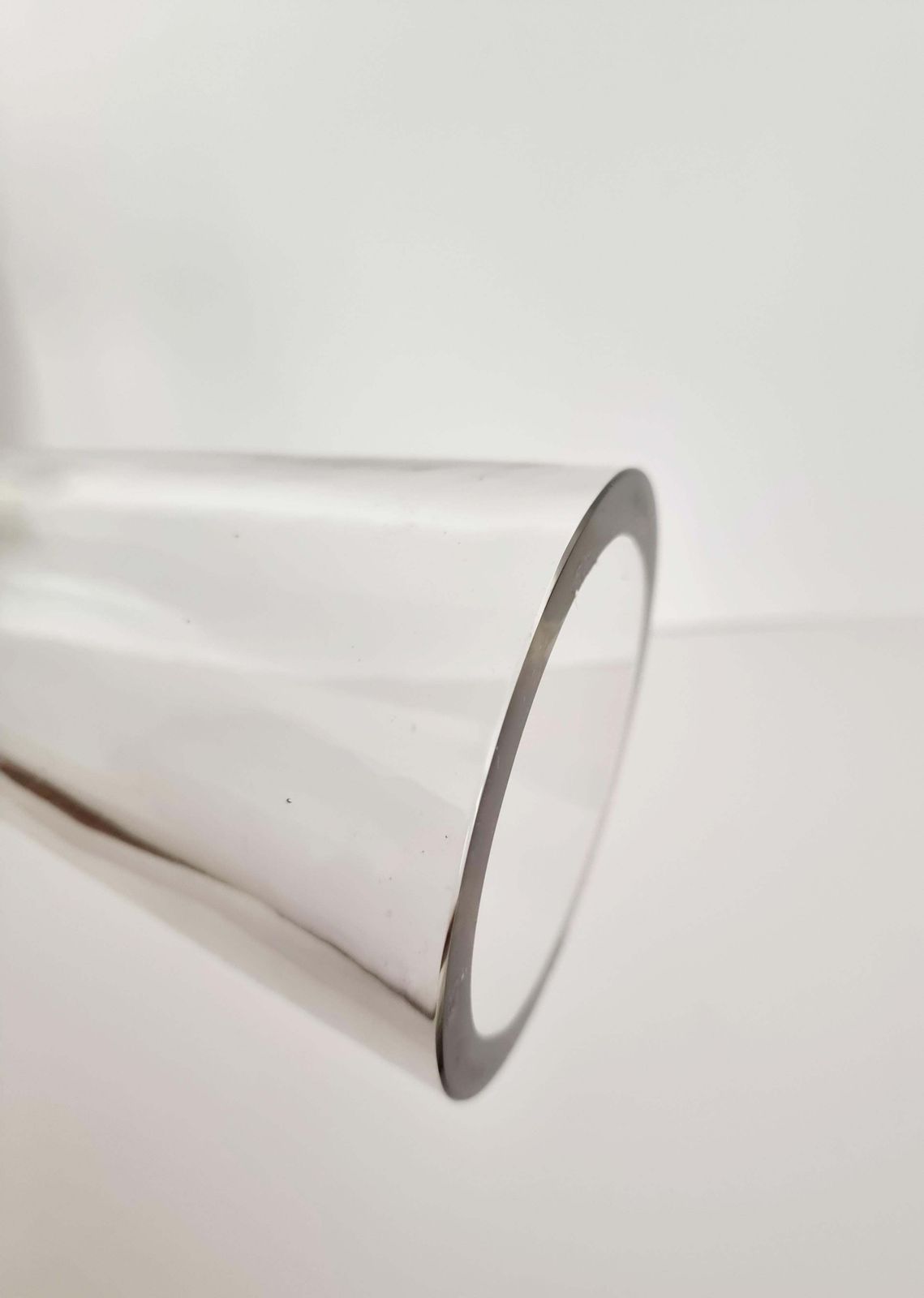 Table Lamp, Glass And Brass, Mid Century Modern / Scandinavian, Orno Oy Finland photo vintage
