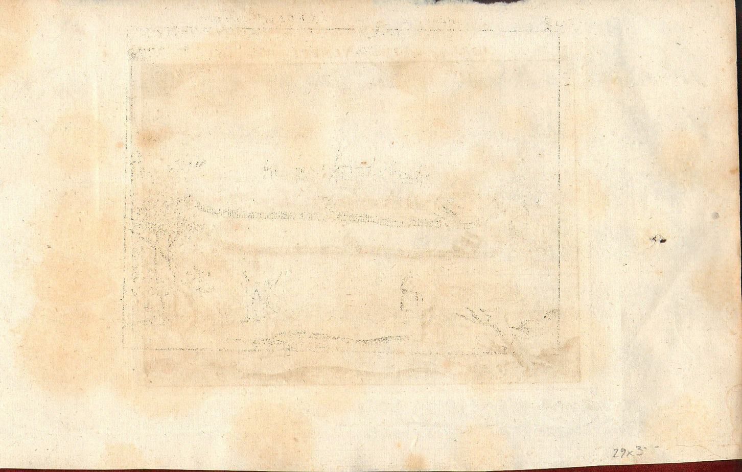 1665 Copperplate Hungary Engraving Fortress Nembti Lukas Schnitzer German photo for sale