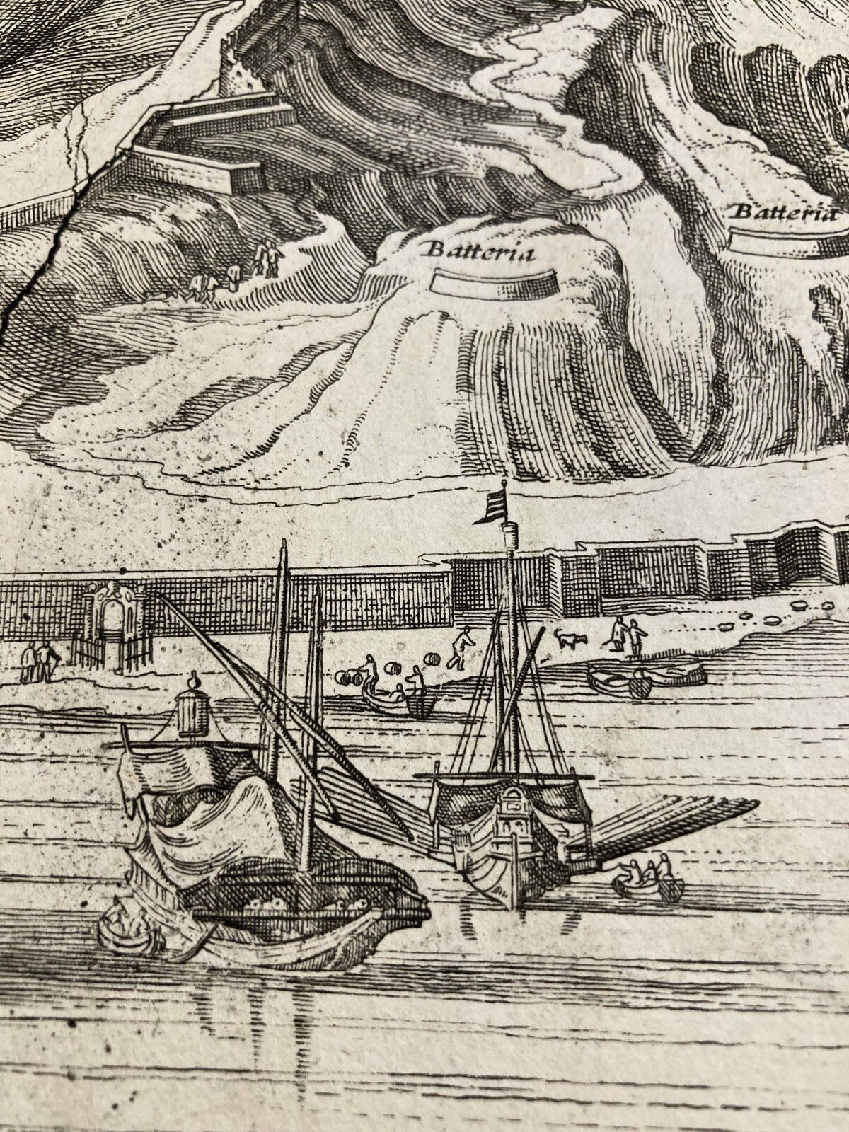 Antique Print Kotor Novigrad Bleau Nouveau Theatre De L’italie 1704 photo buy