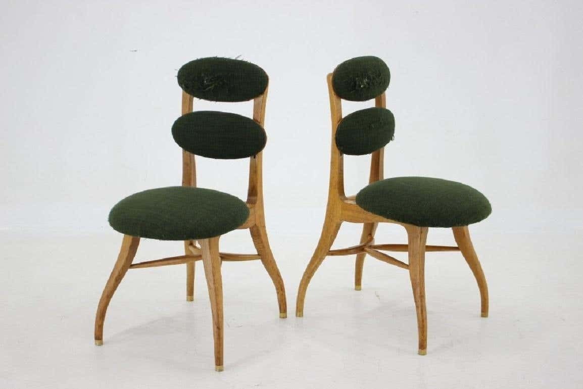 Furniture Pair Of Very Rare Vilhelm Lauritzen Music Chair ,Denmark photo