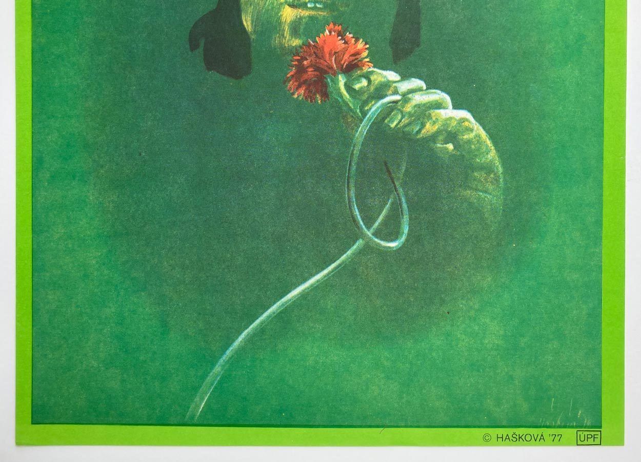 Original Film Poster, You Are My Song, Eva Hašková, 1977, Genuine Czech Vintage Print photo for sale