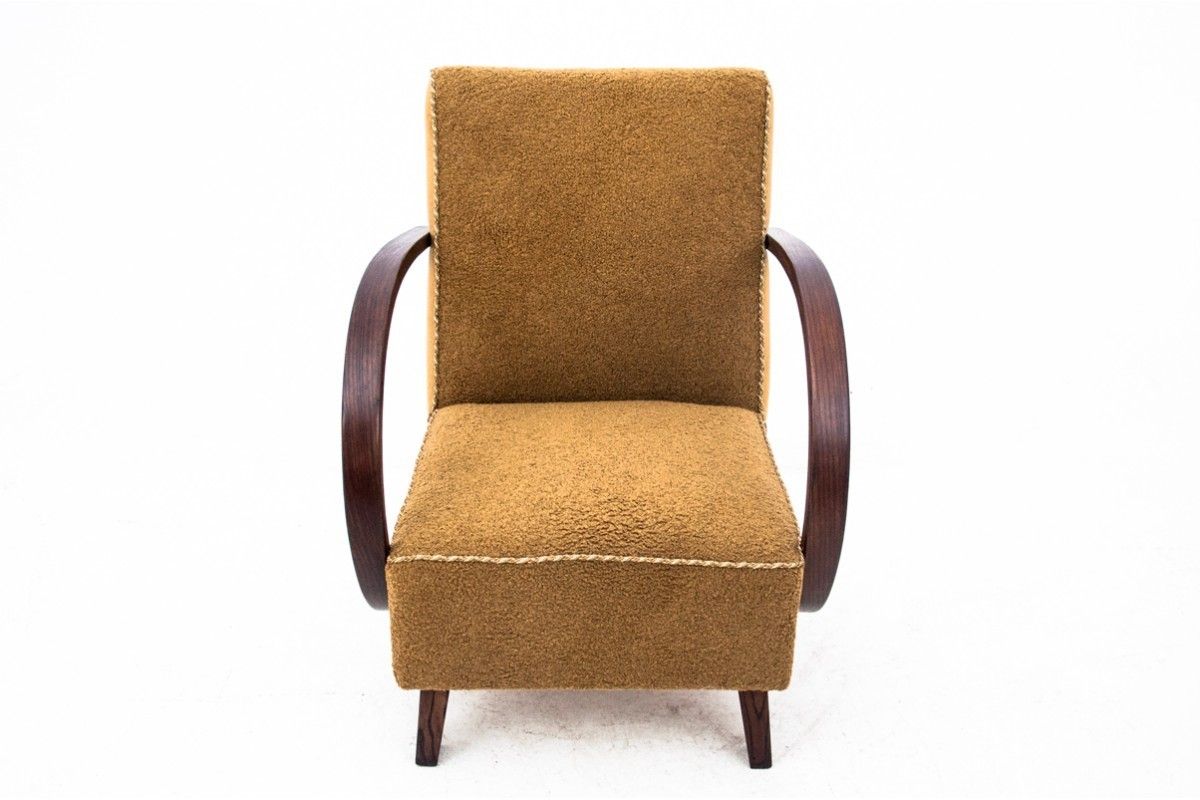 Art Deco Armchairs, Designed By J. Halabala, Czech Republic, 1930s. After Renovation. photo 1950.0