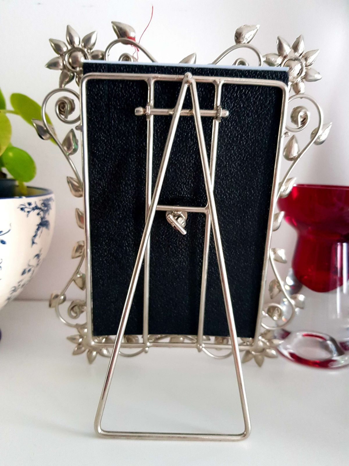 Ornate, Beaded Photograph Or Picture Frame photo Home Decor