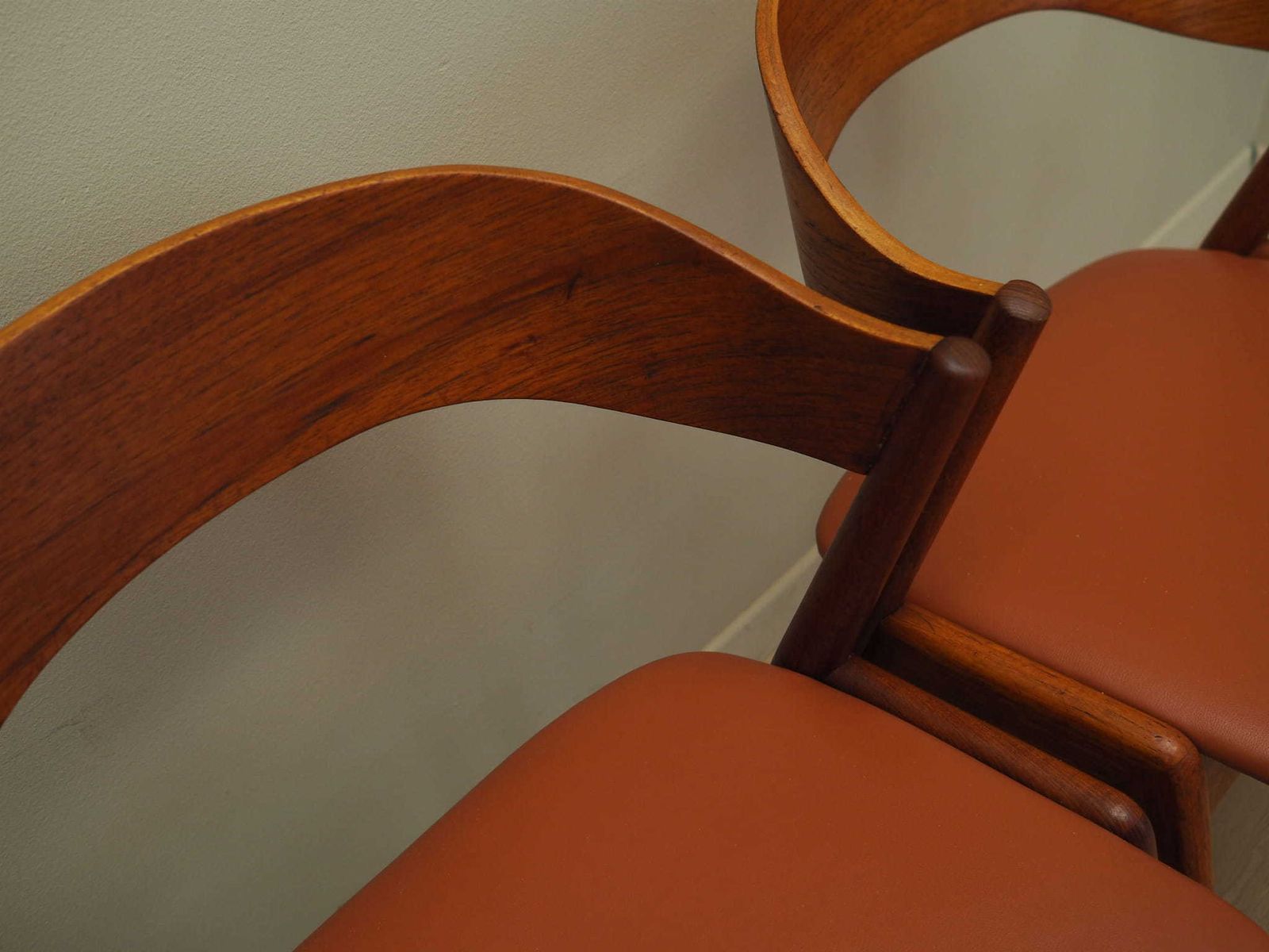 Set Of Four Teak Chairs, Danish Design, 1970s, Manufacture: Korup Stolefabrik photo buy
