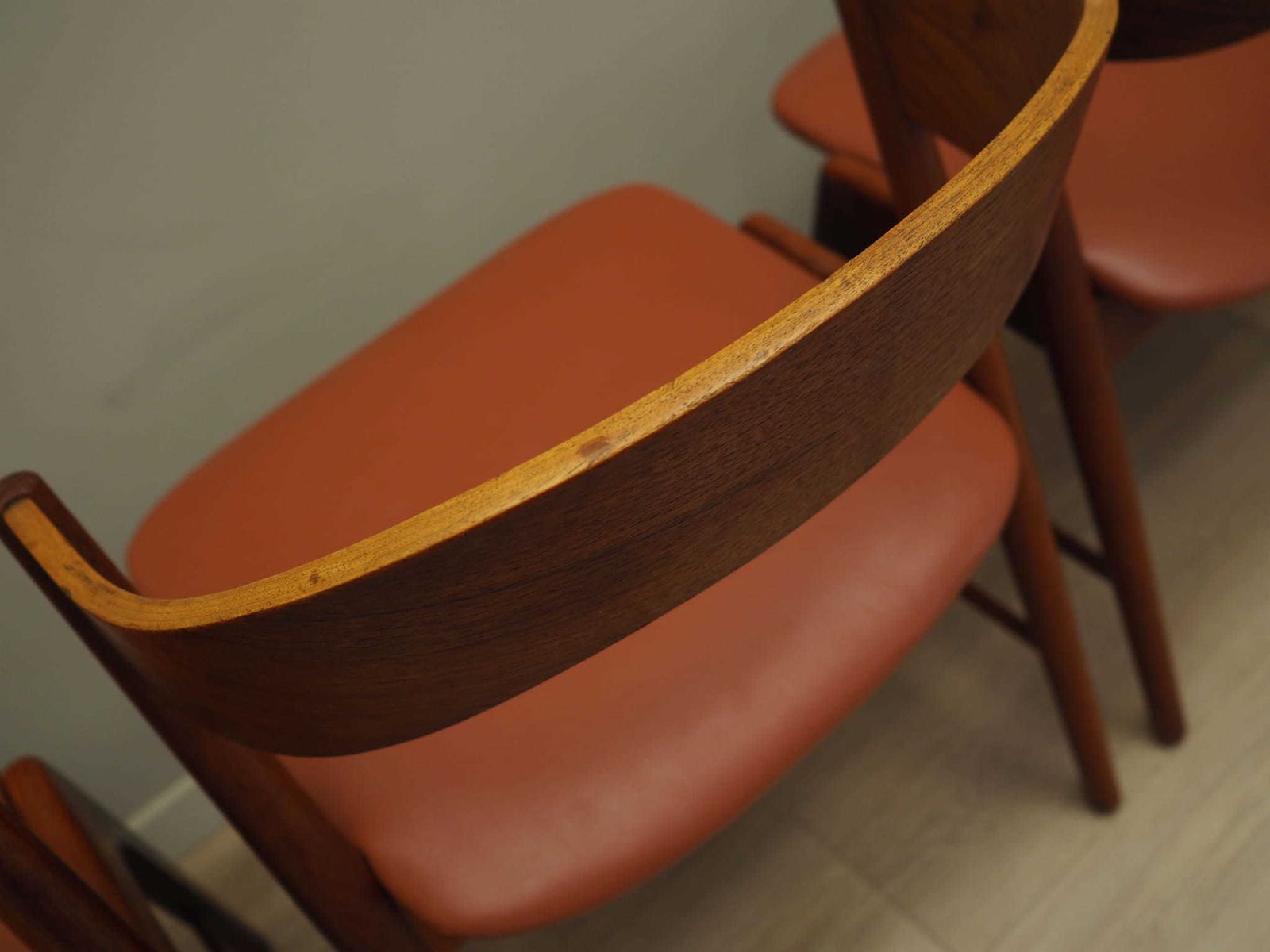3319.0 Set Of Four Teak Chairs, Danish Design, 1970s, Manufacture: Korup Stolefabrik photo