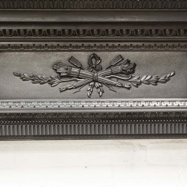 Antique Cast Iron Fireplace Surround photo furniture