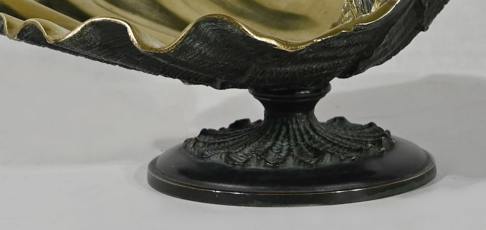 photo for sale Inkwell In Bronze With Double Patina   2nd Part Of The 19th Century