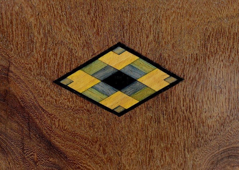 3598.82 Art Deco Furniture In Thuya Burl Veneer   20th Century photo