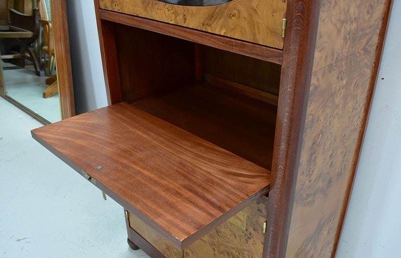 photo vinterior Art Deco Furniture In Thuya Burl Veneer   20th Century