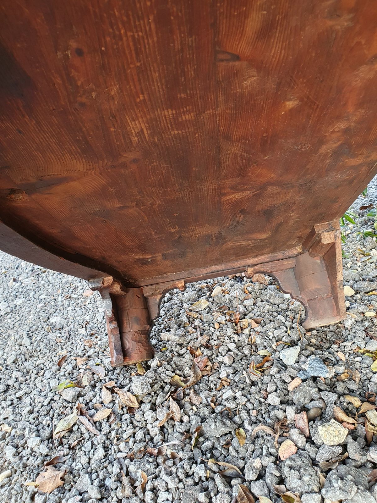 photo for sale Georgian Mahogany Serpentine Chest. Good Quality C1770