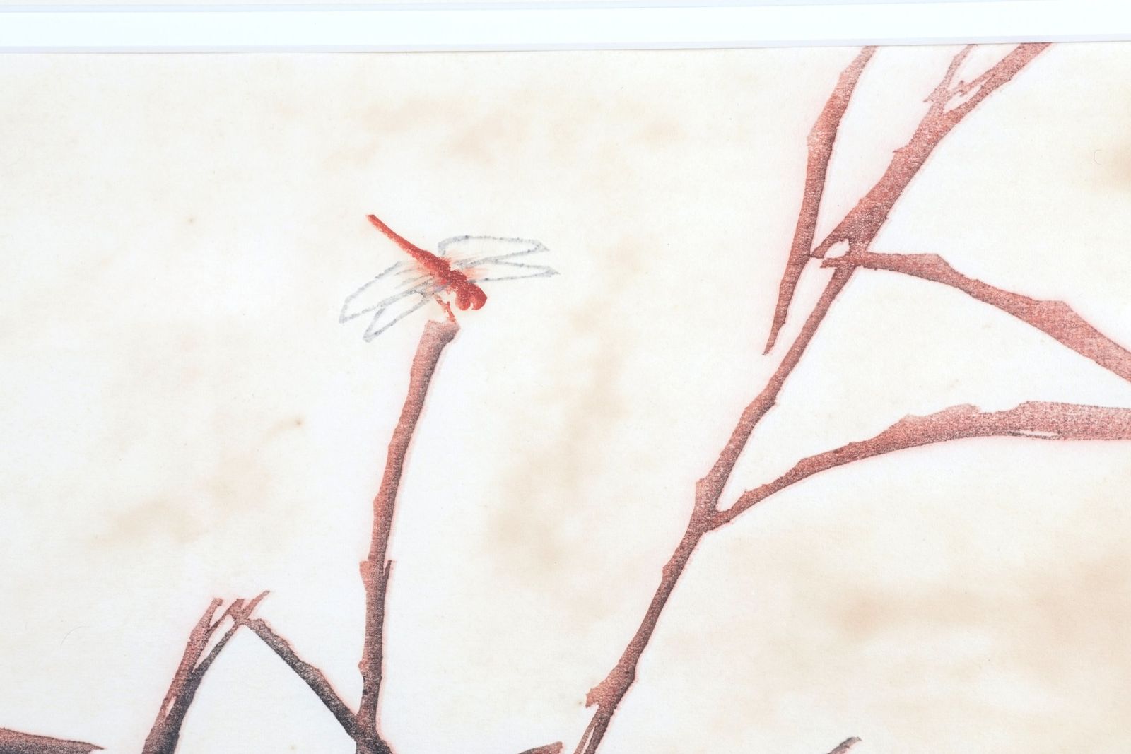 Overflowing With The Waters Of Autumn, Woodcut By Wu Qiangnian photo for sale
