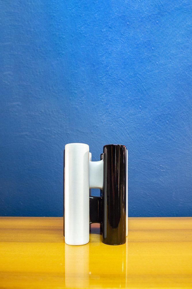 Italian Ceramic Vase From Marisa Modern, 1970s, Set Of 2 photo Home Decor