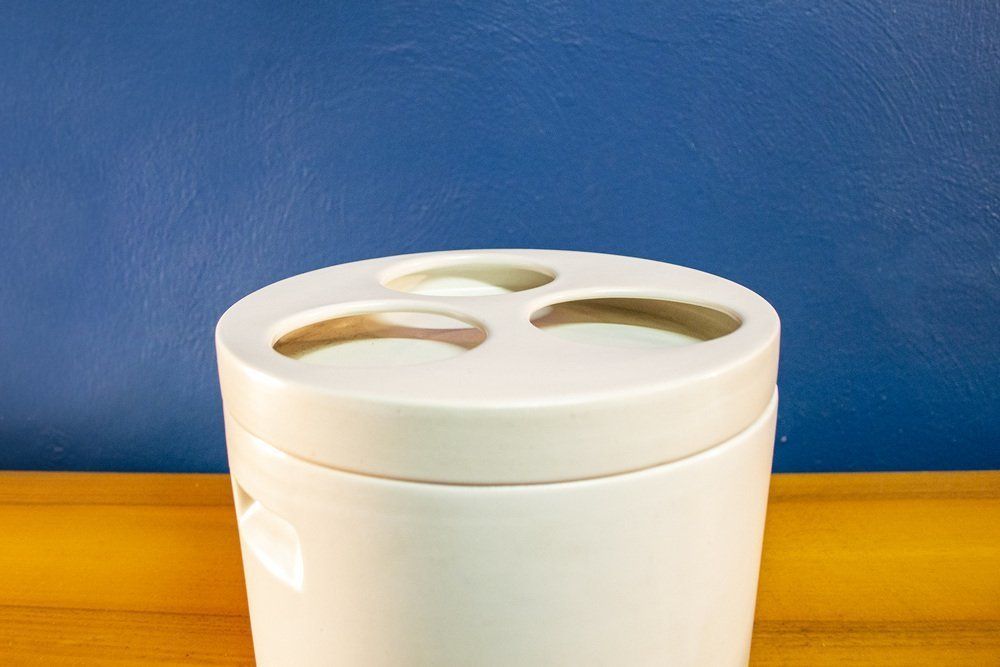 Sartori Nove Ceramic Vase Or Container, Italy, 1960s photo Home Decor