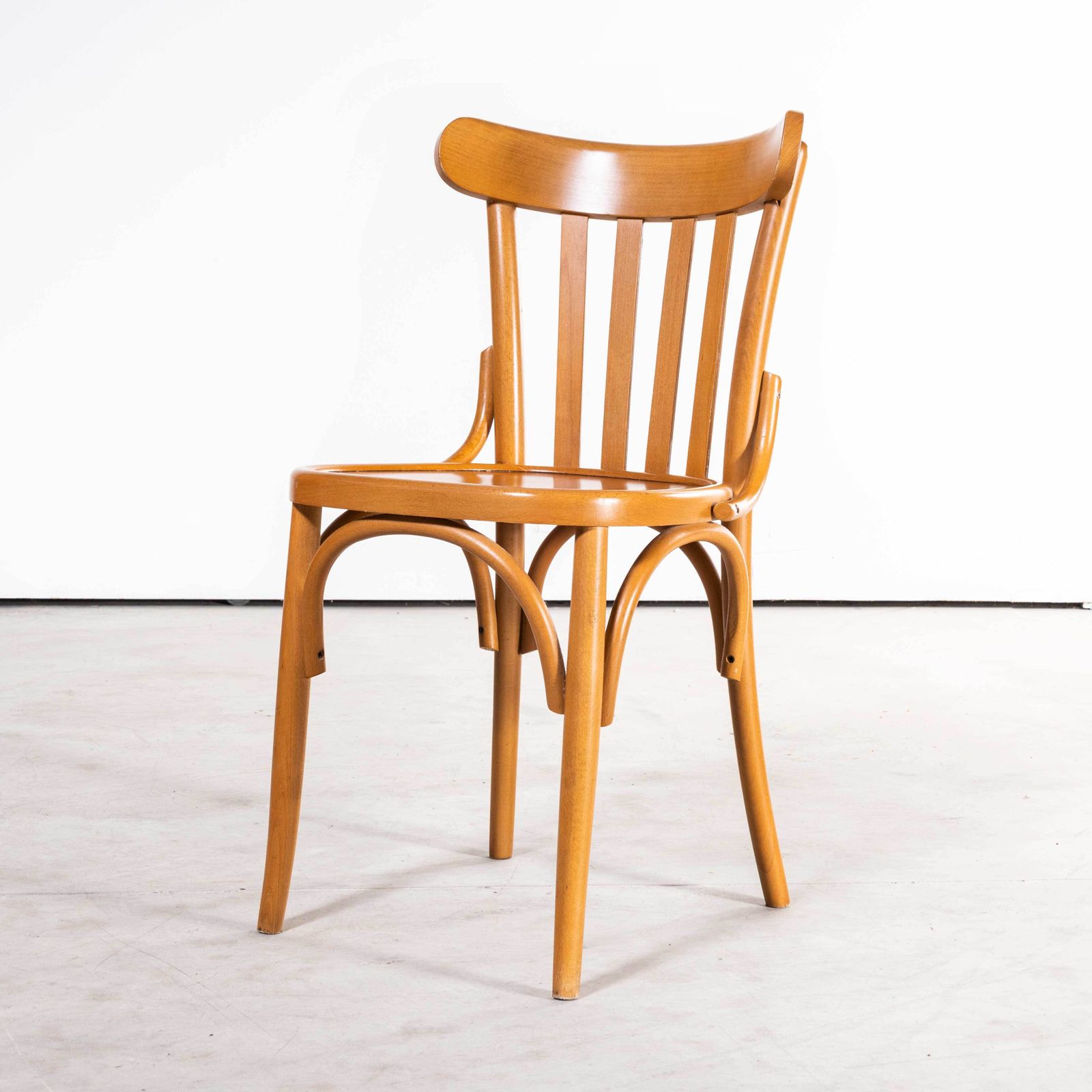 1970’s Bentwood Honey Beech Bentwood Dining Chairs – Set Of Fifteen photo Furniture