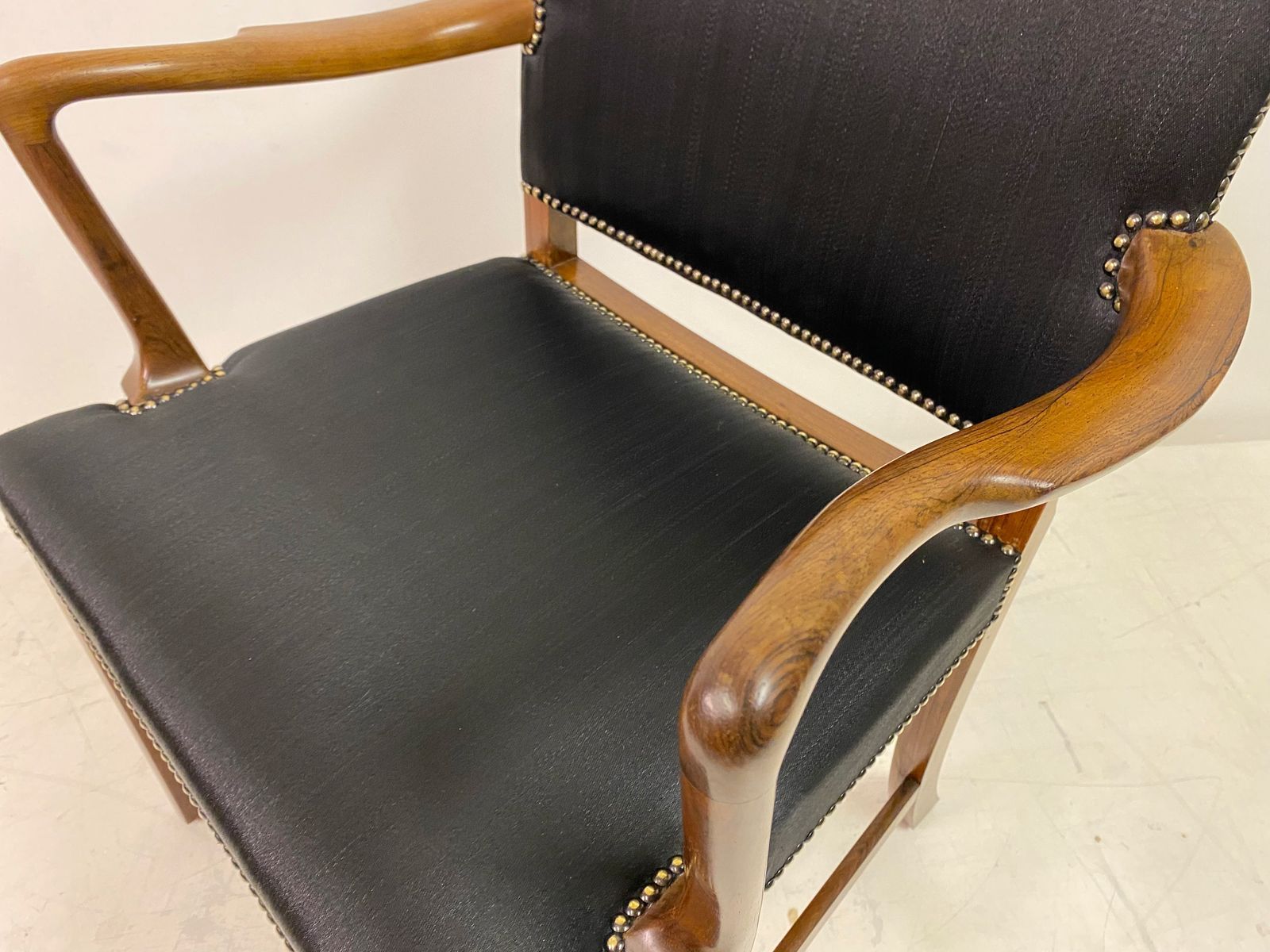 1940s Danish Armchair By Ole Wanscher photo vintage