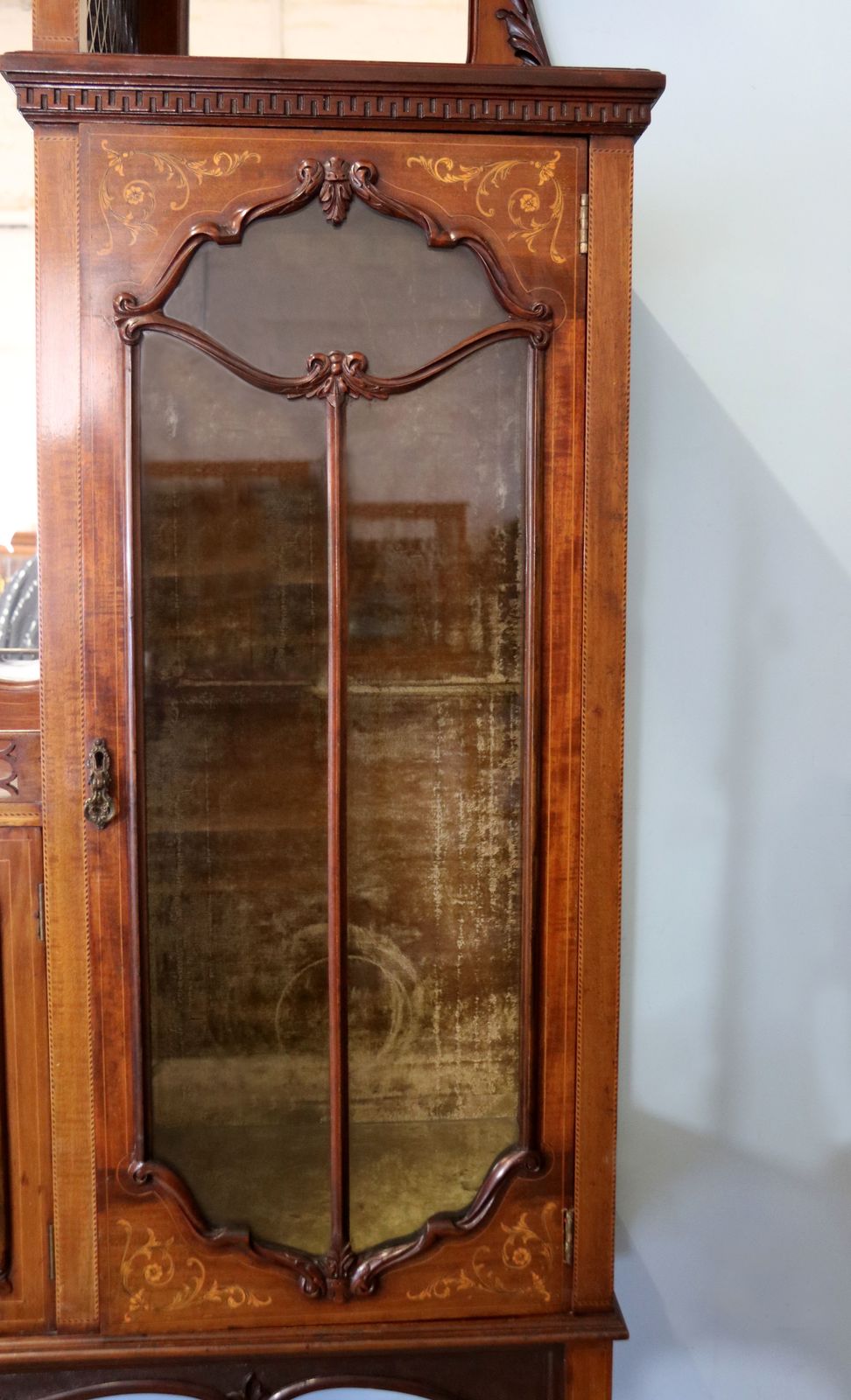 A Lovely Late 19th Century Inlaid Mahogany Cabinet. photo buy
