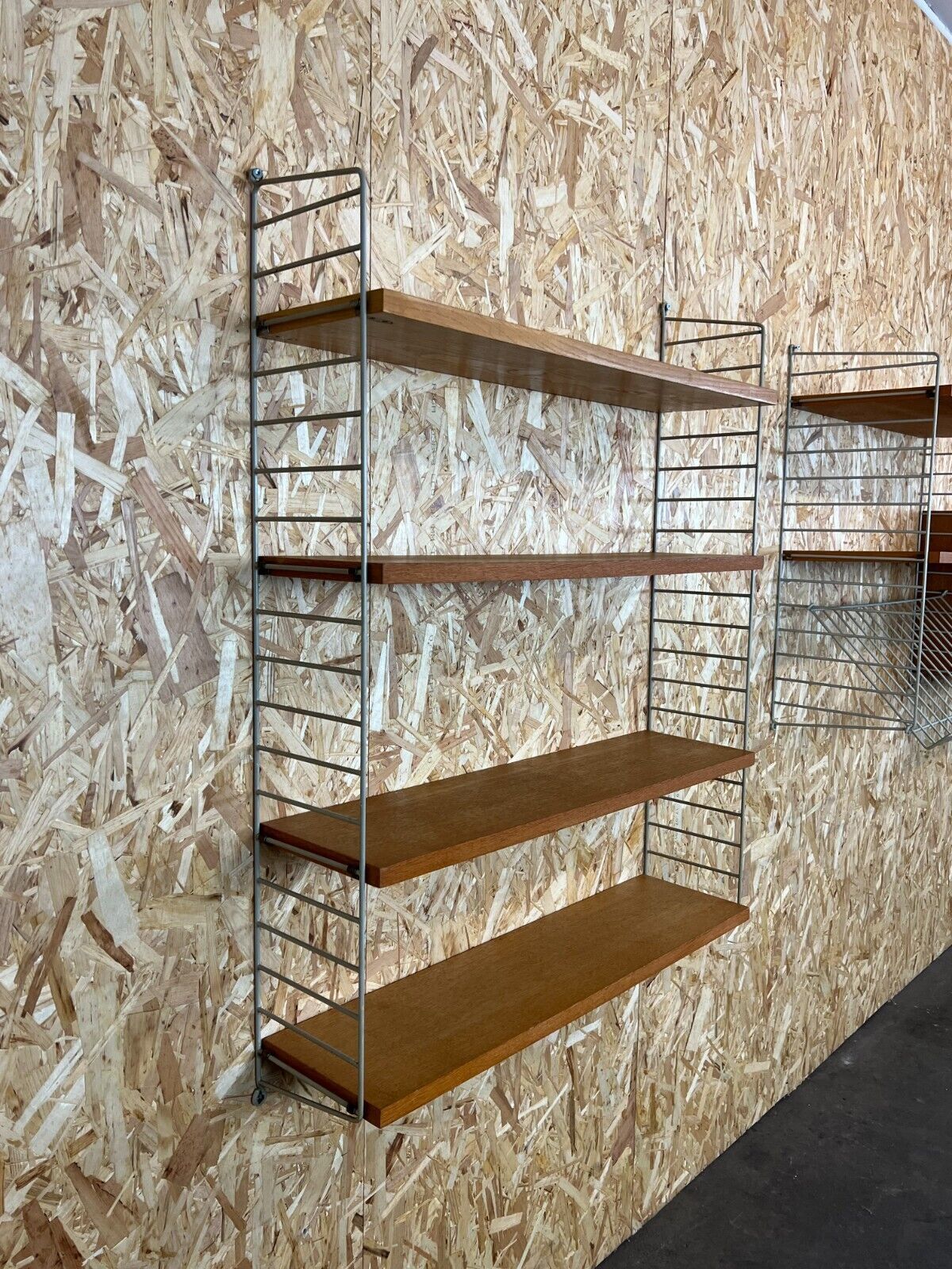 photo vinterior 60's 70's Oak String Shelf Module By Kajsa And Nils Nisse Strinning Sweden