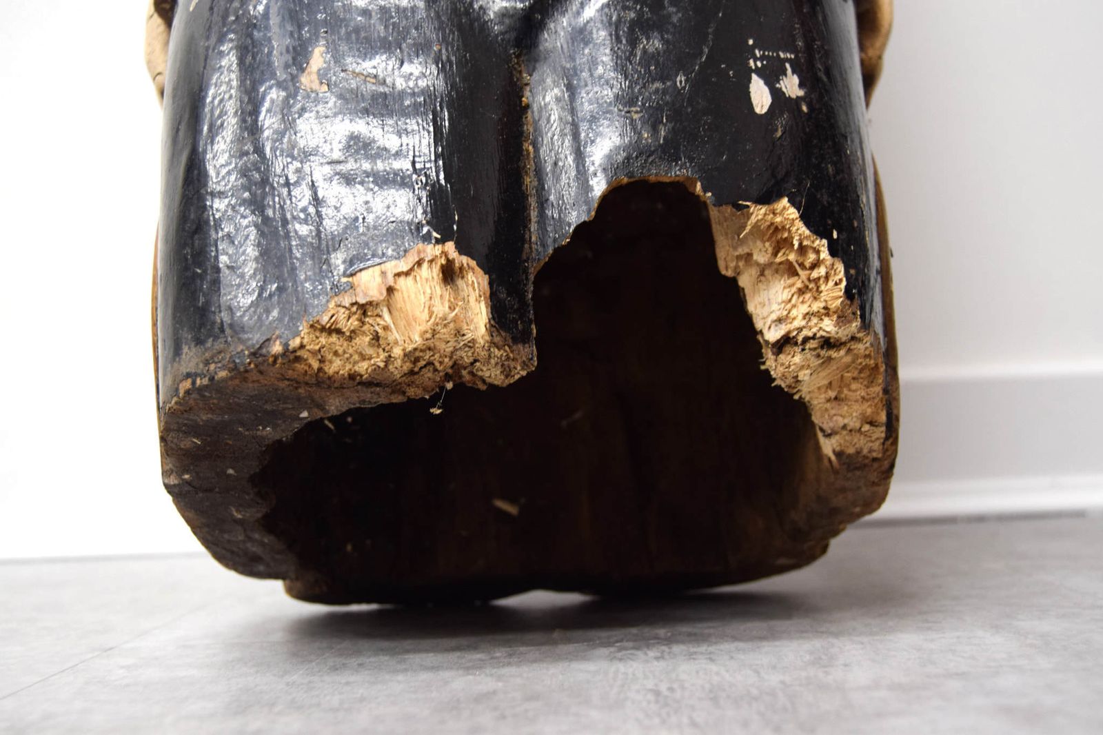 photo for sale Hand Painted & Carved Late 19th Century Figure Head, In The Form Of A Pirate