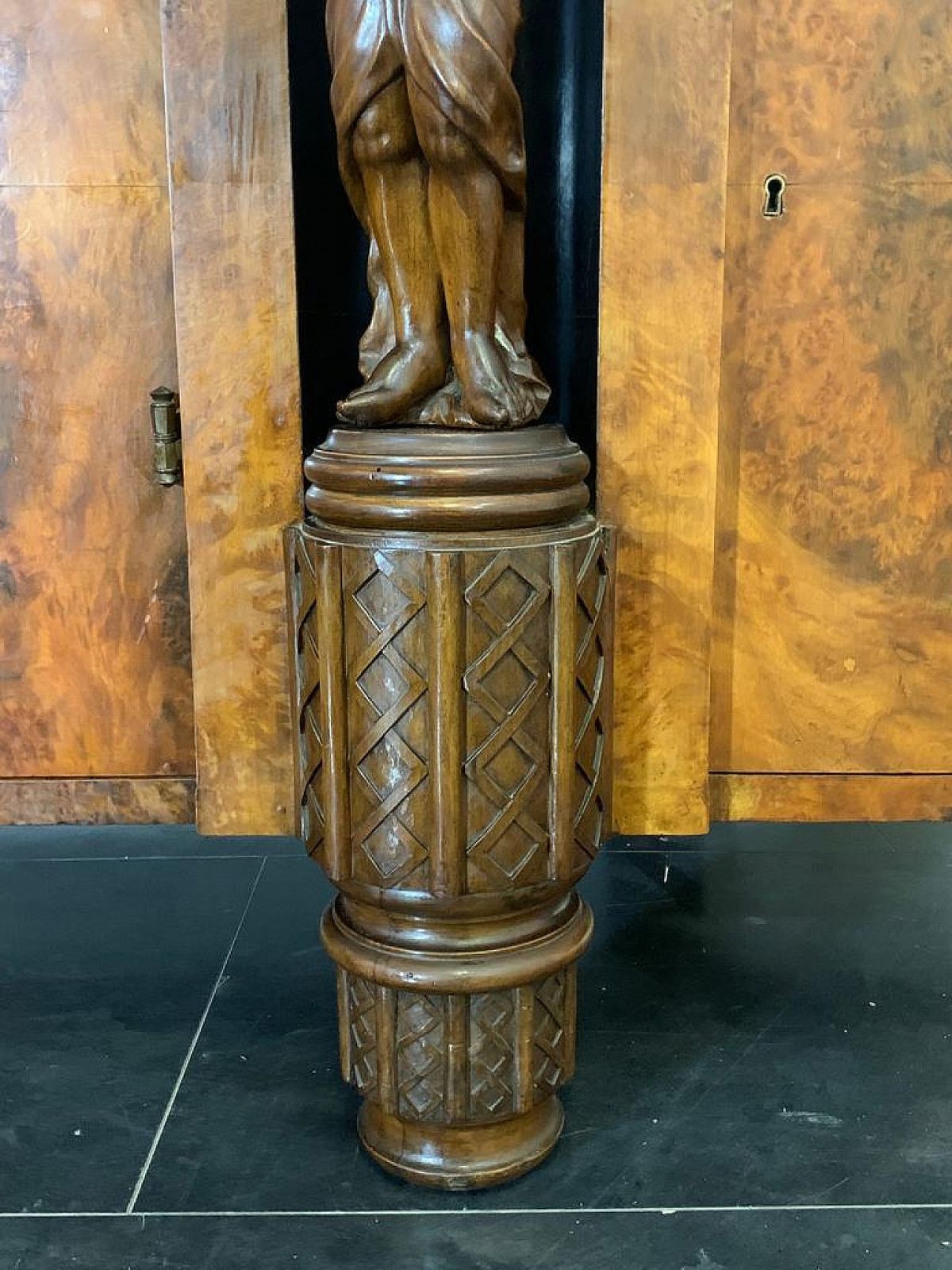 photo vintage Sideboard By Giovanni Guerrini For Ebanisteria Casalini, 1930s