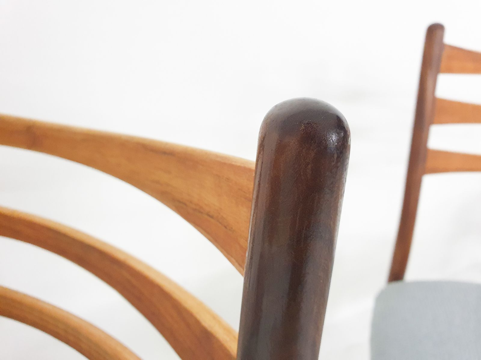 Set Of Four Dining Chairs By Topform, The Netherlands 1960's photo vintage