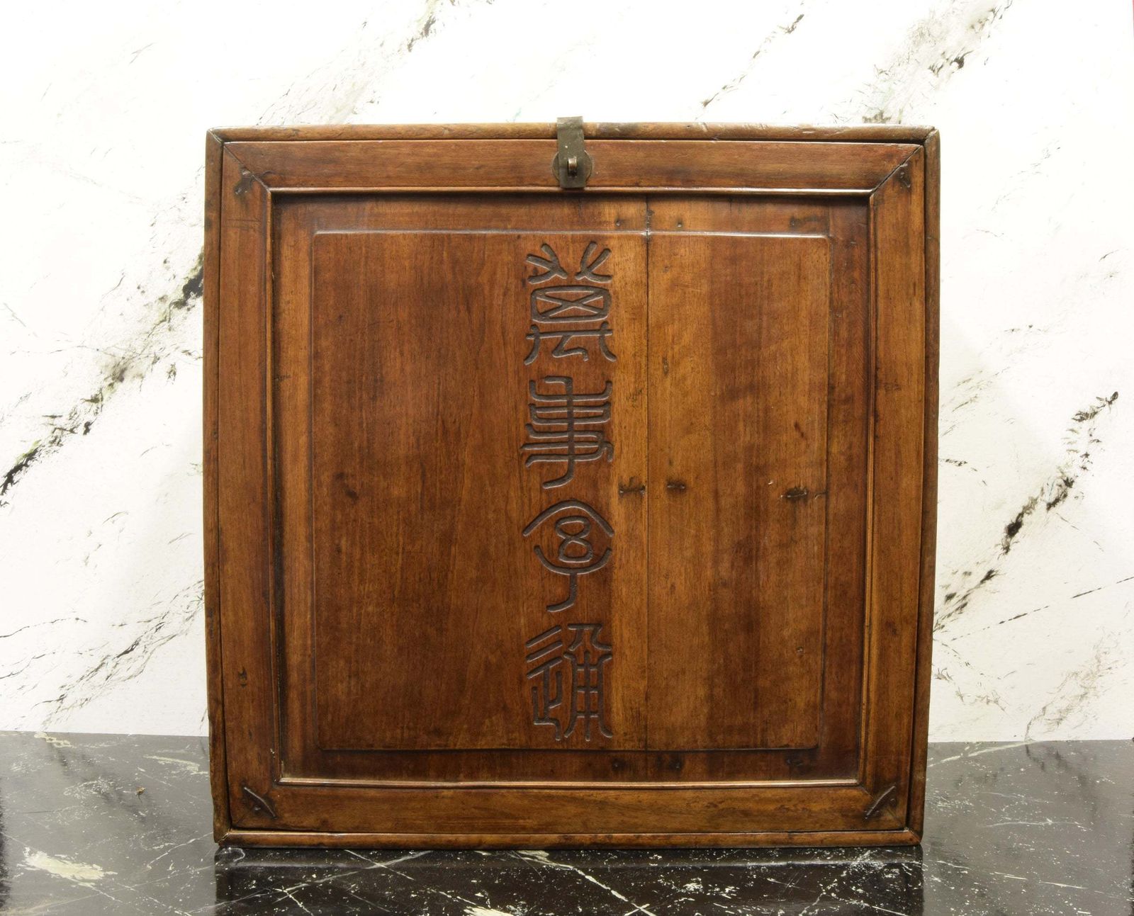 Mid 19th Century Chinese Camphor Wood Spice Cabinet photo for sale