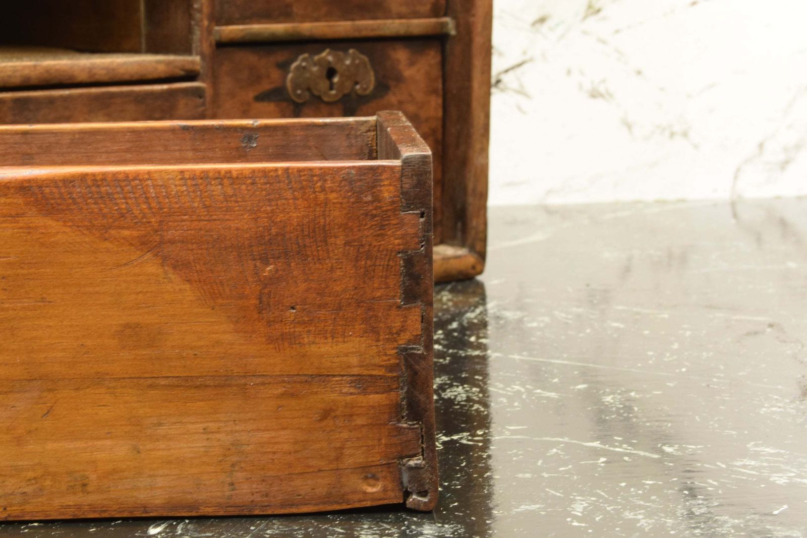 425.0 Mid 19th Century Chinese Camphor Wood Spice Cabinet photo