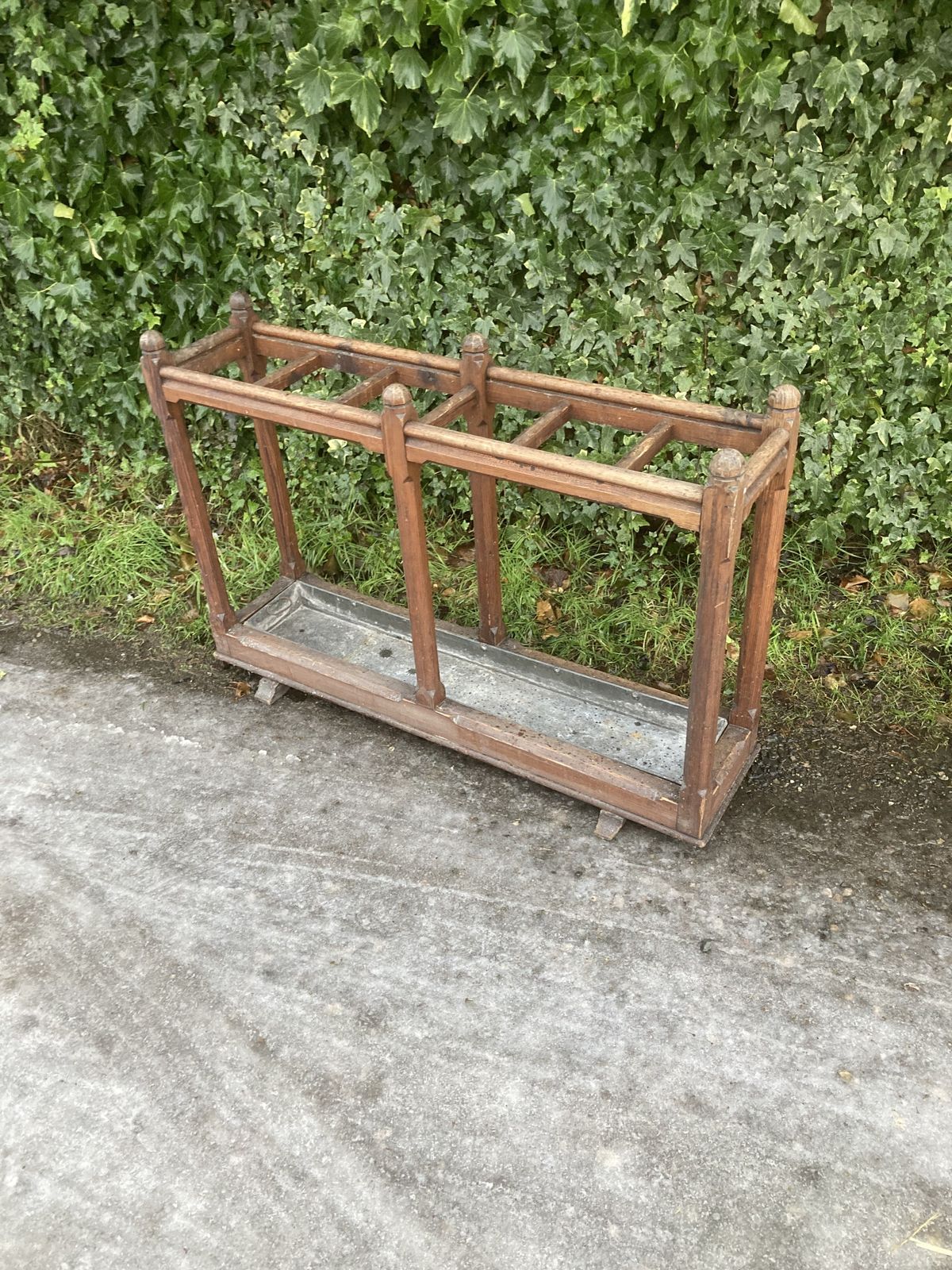 photo furniture Gothic Country House Victorian  Pitch Pine Umbrella / Stick Stand