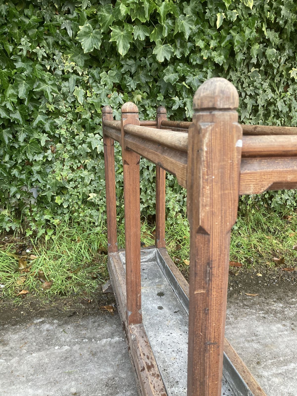 photo for sale Gothic Country House Victorian  Pitch Pine Umbrella / Stick Stand