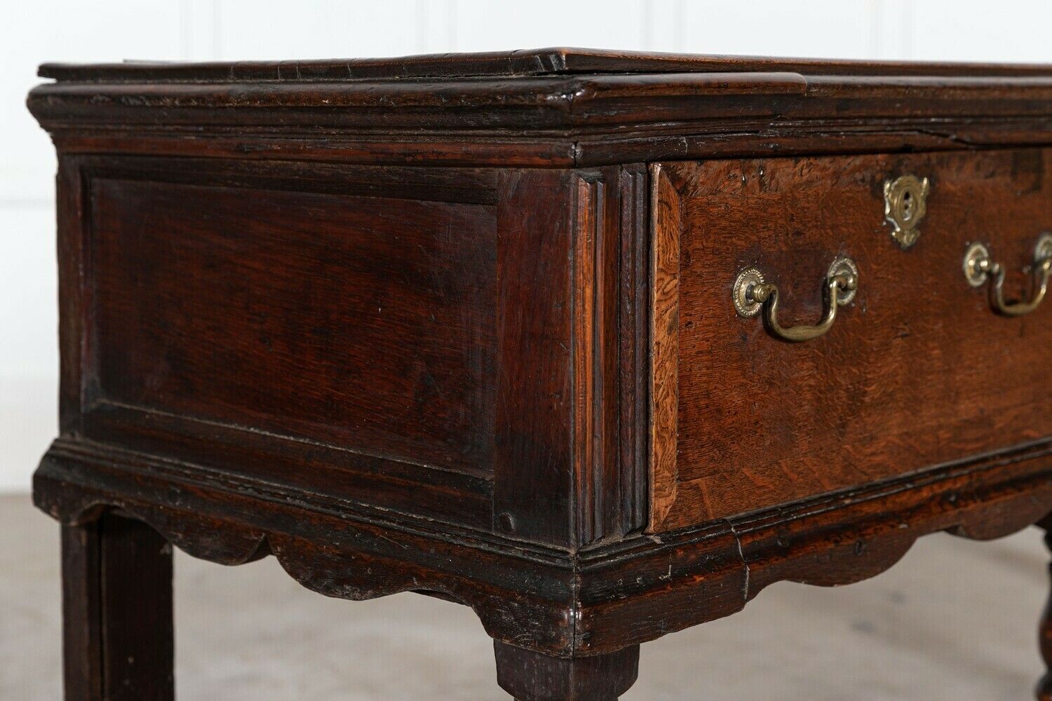 photo for sale English 18thc Vernacular Oak Dresser Base