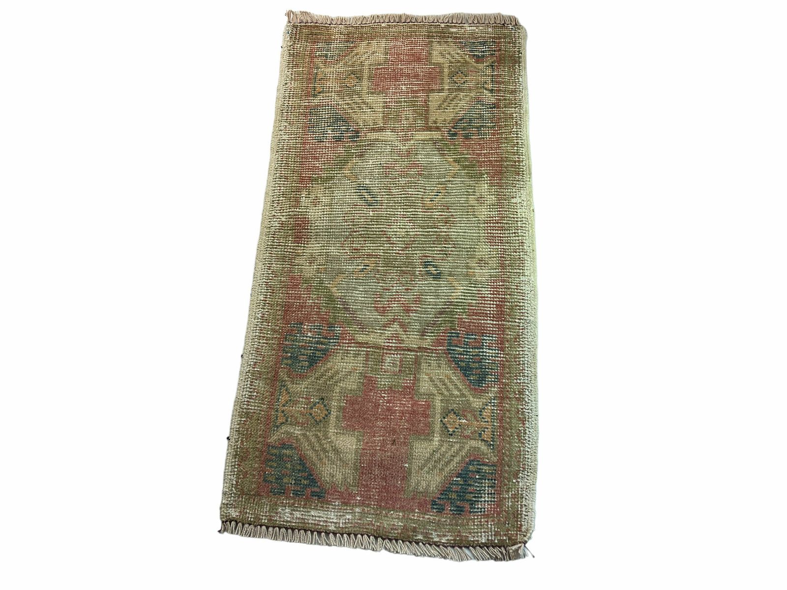 photo furniture Traditional Turkish Anatolian Rug , Vintage Anatolian Turkish Rug 100 X 50 Cm