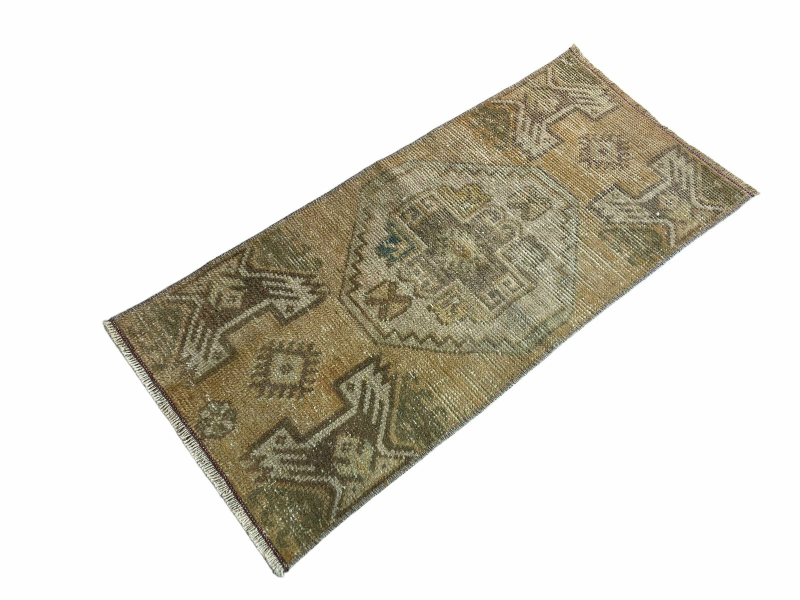 Traditioneel Turks Anatolisch Tapijt, Vintage Anatolisch Turks Tapijt 90 X 41 Cm photo furniture